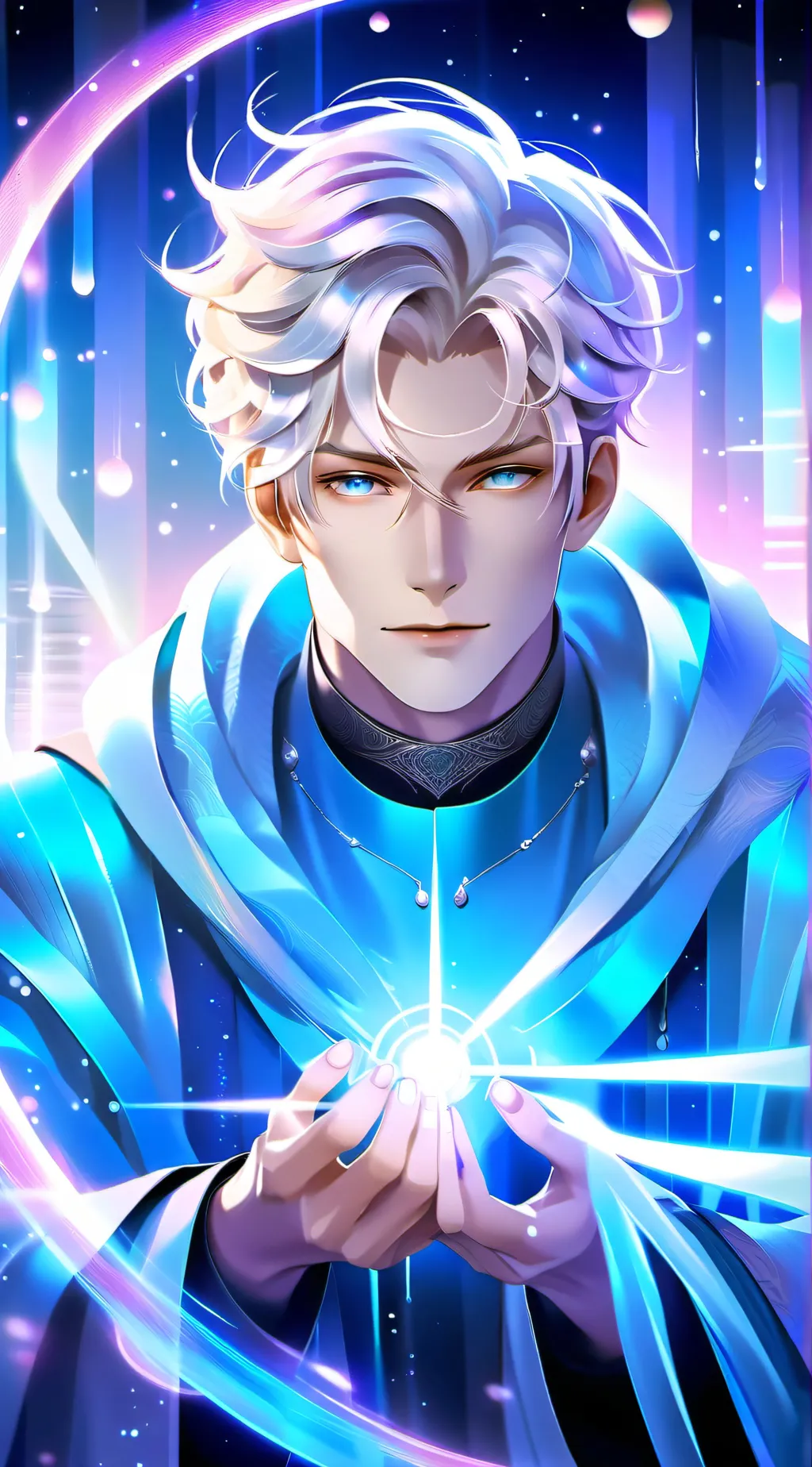 ai character: Prince of ice background