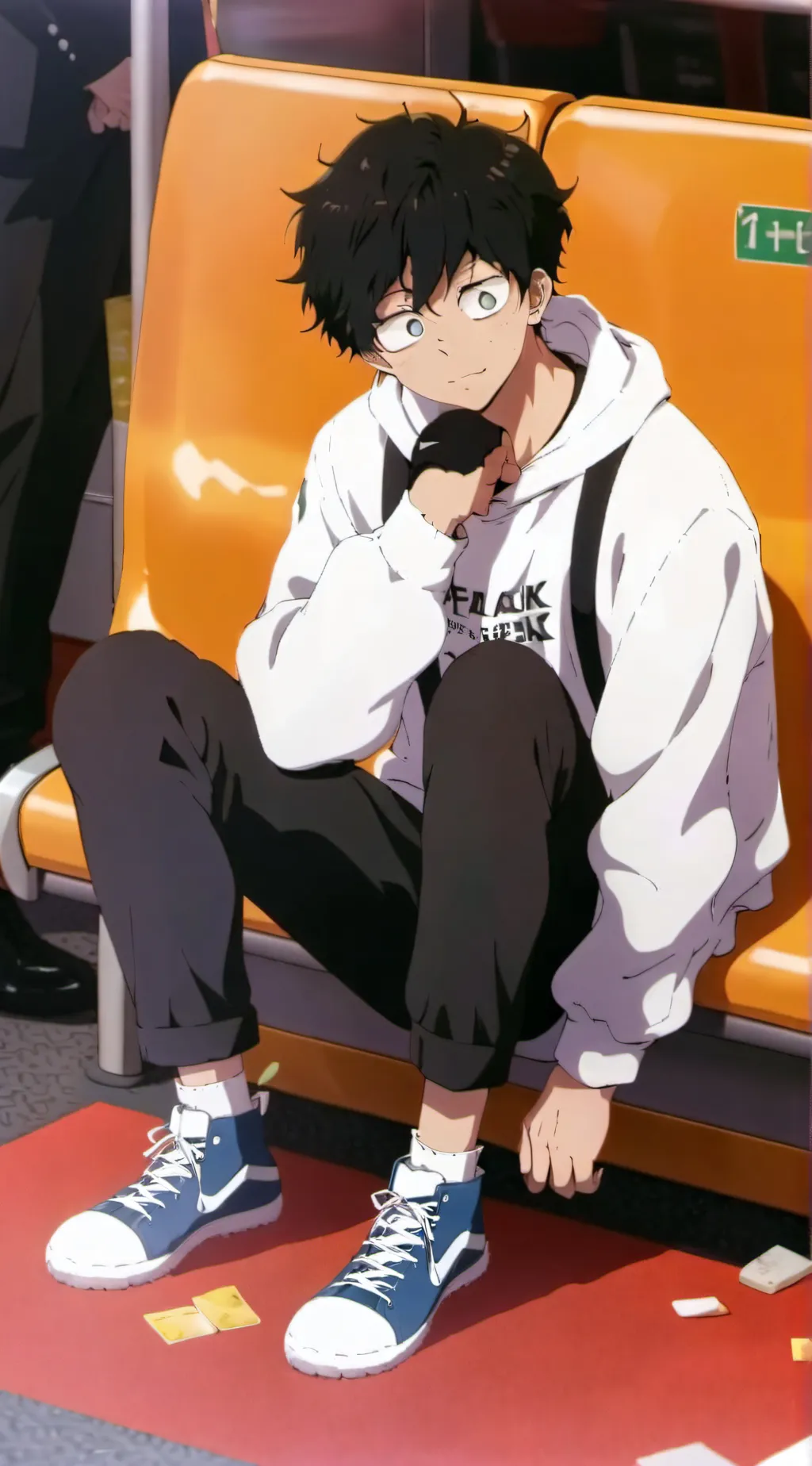 ai character: Mha save eri background