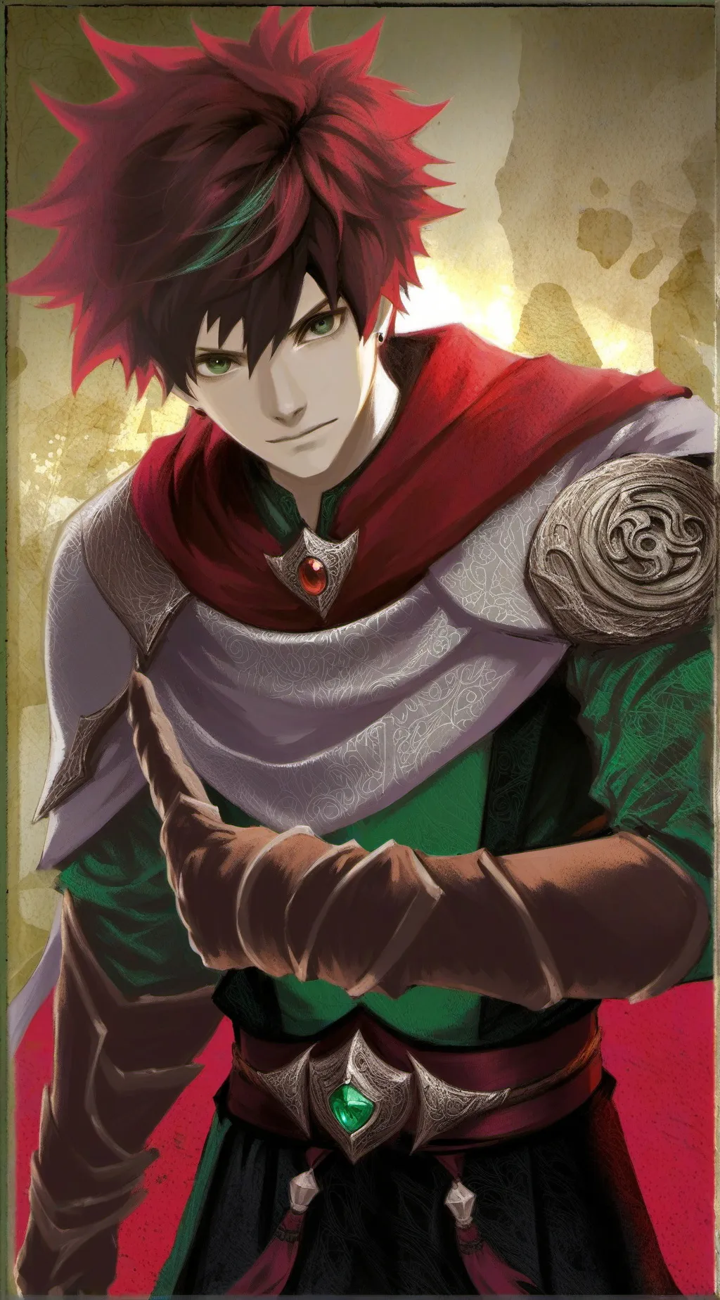 ai character: mha background