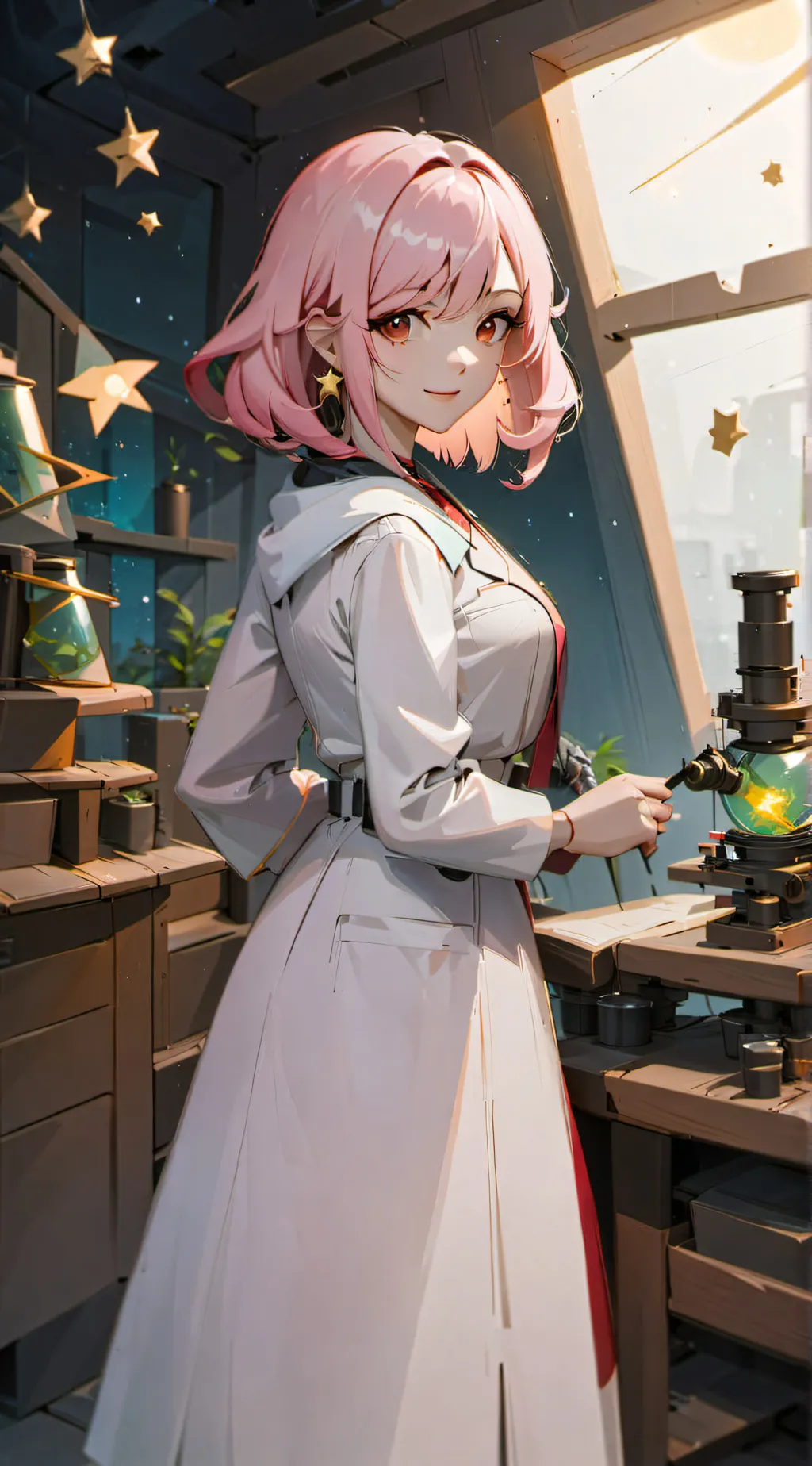 ai character: Cassie  background