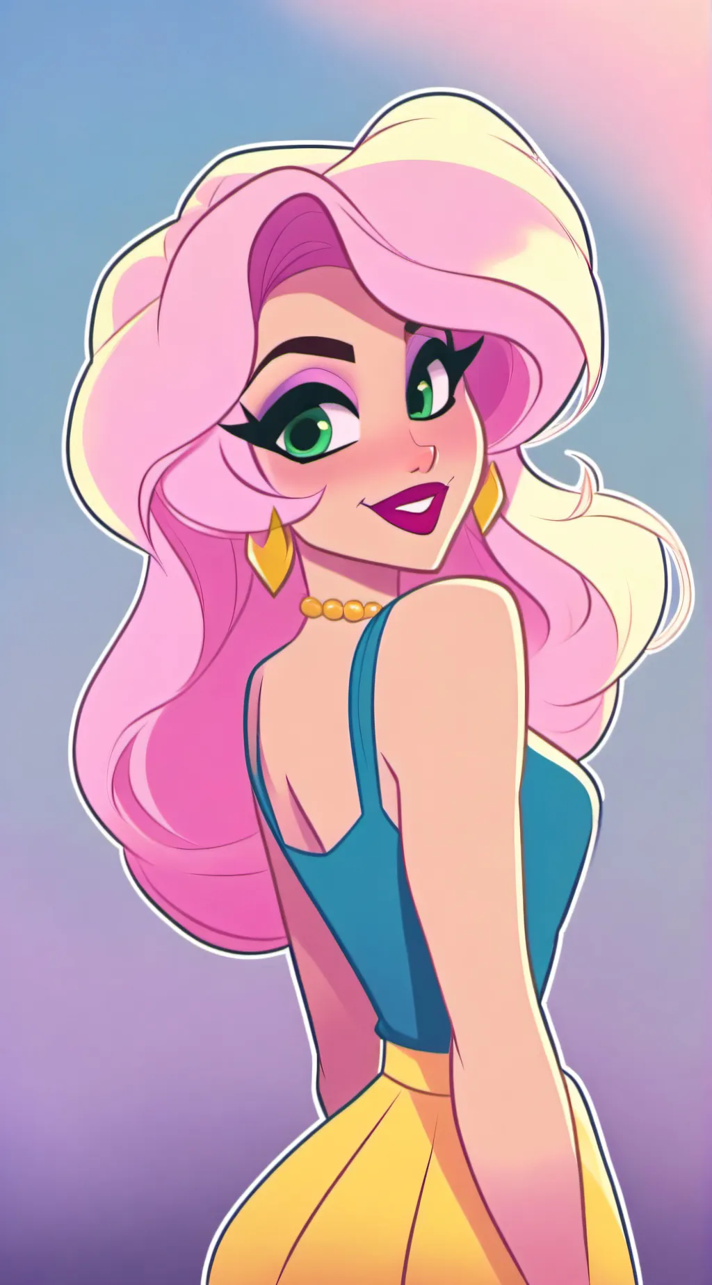 ai character: Sallie  background