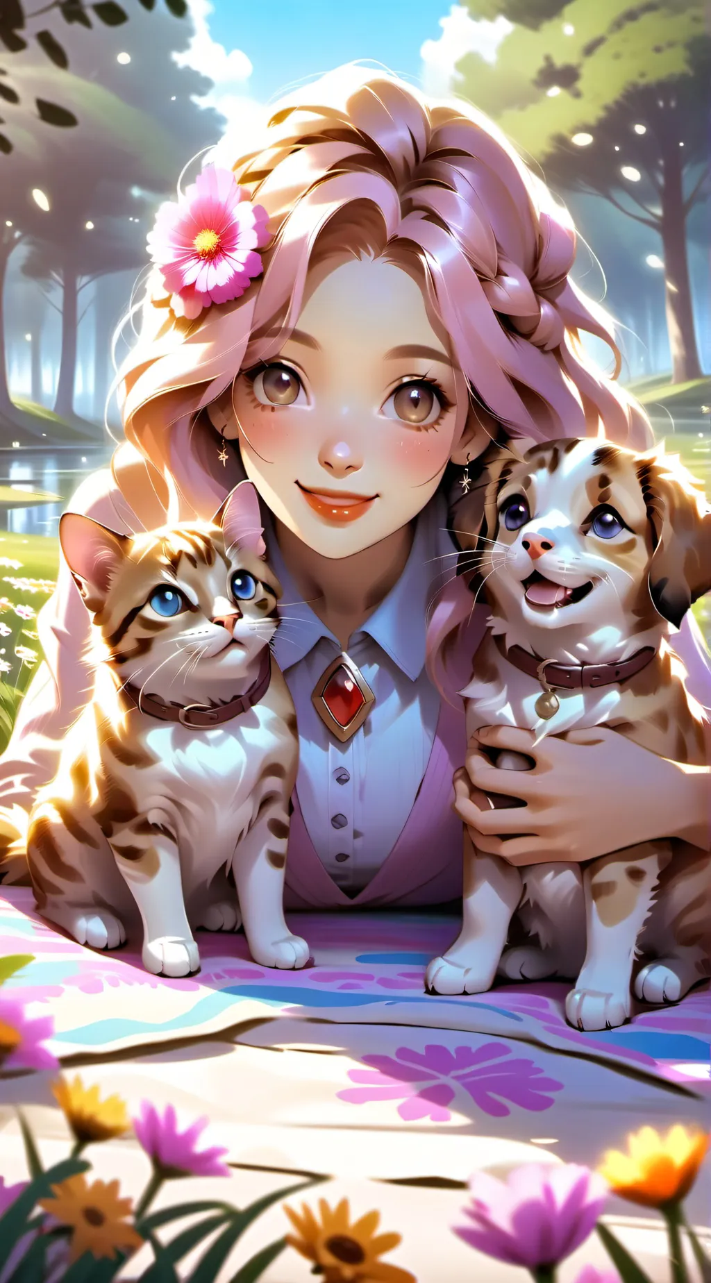 ai character: Ivy  background