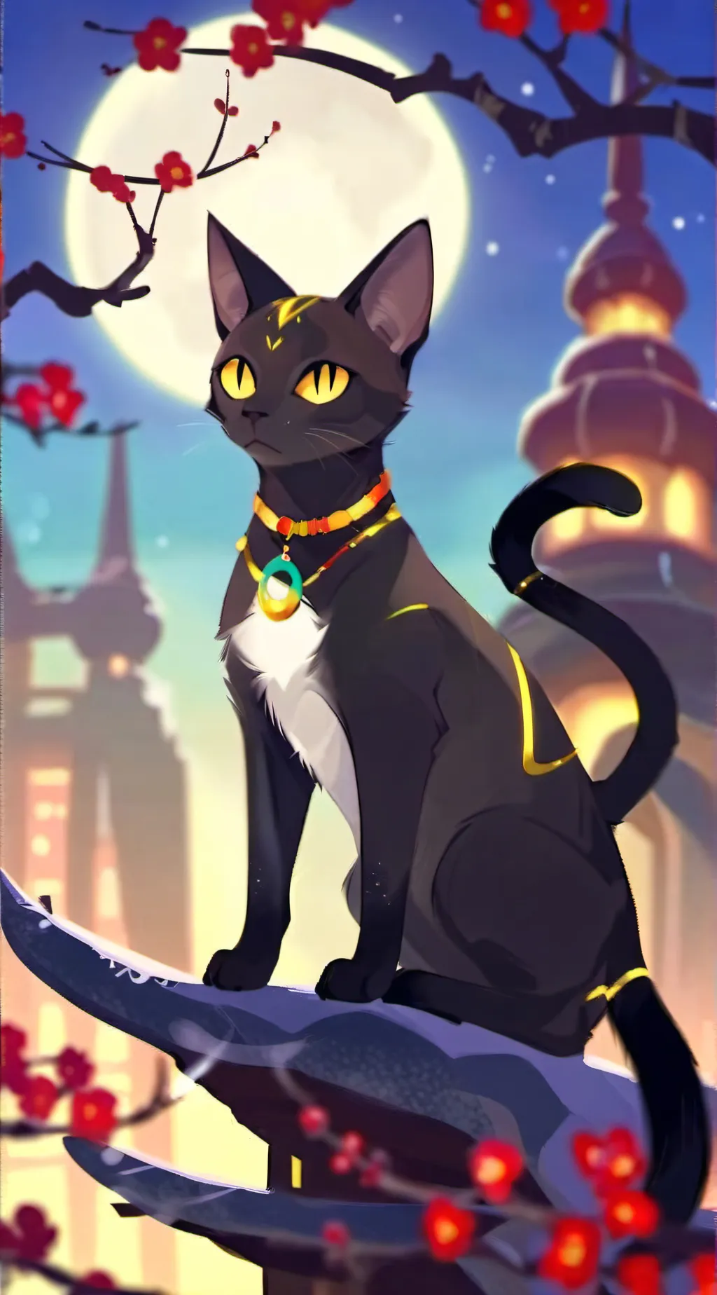 ai character: Umbreon background