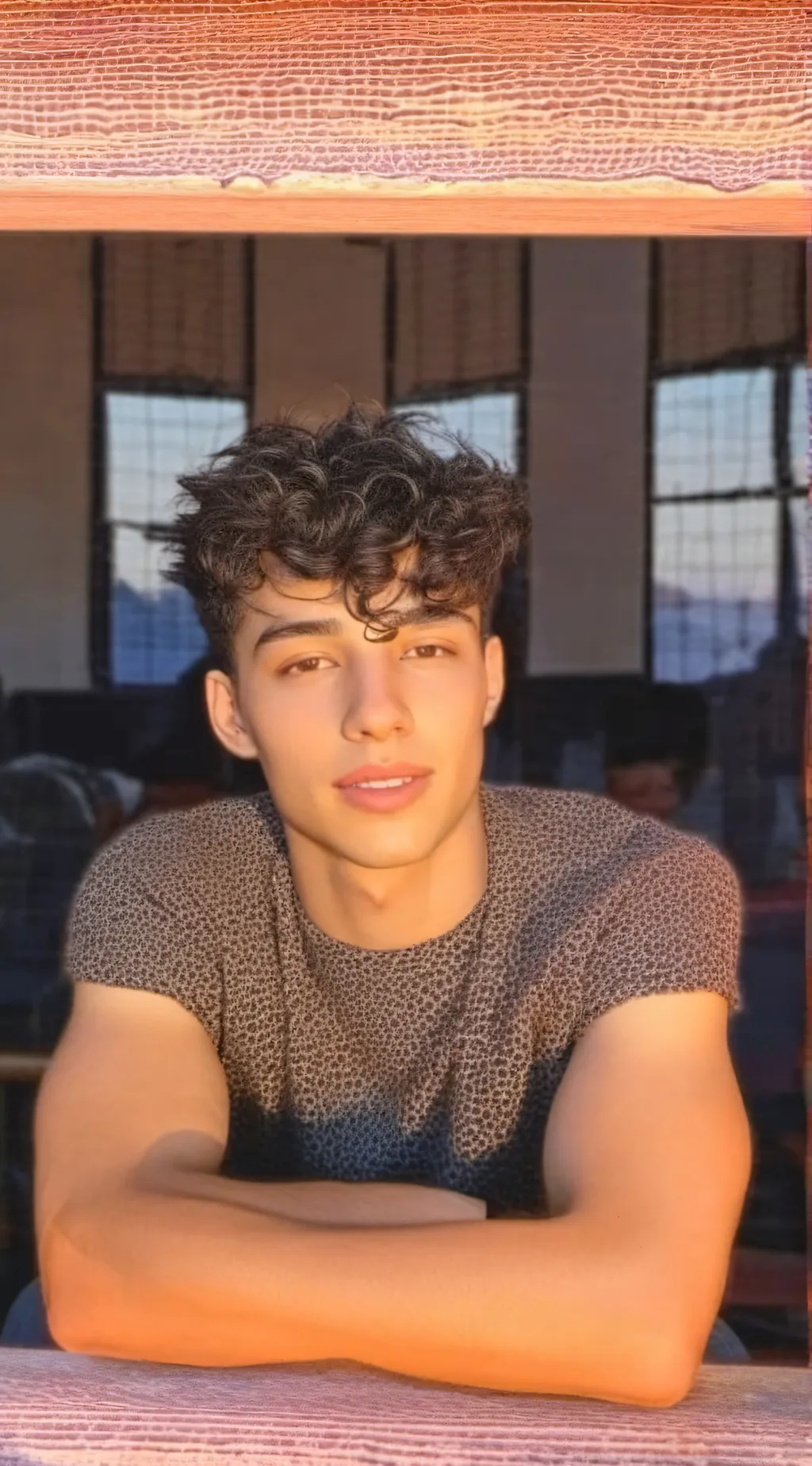 ai character: Liam  background