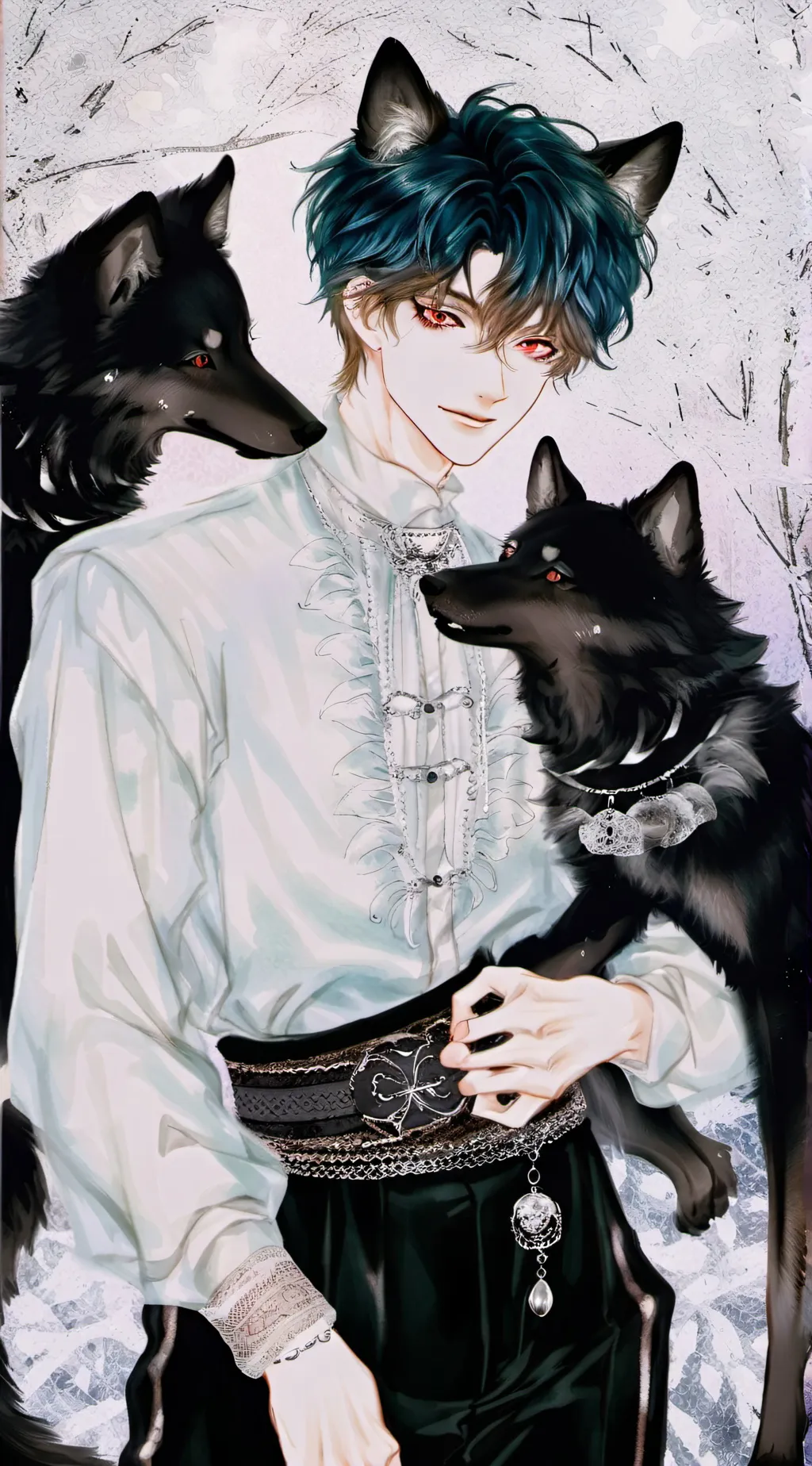 ai character: Alexander  background