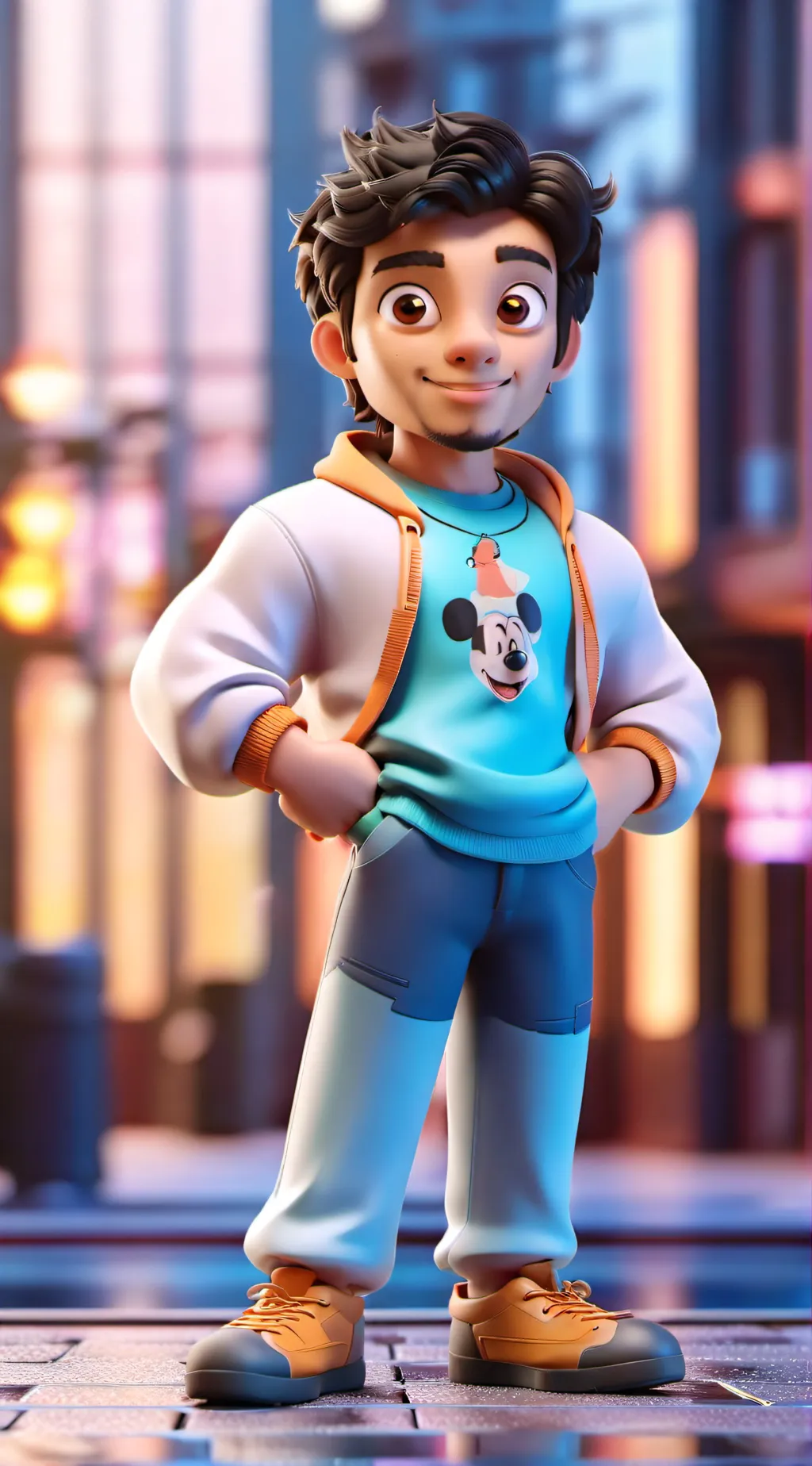 ai character: Aiden background