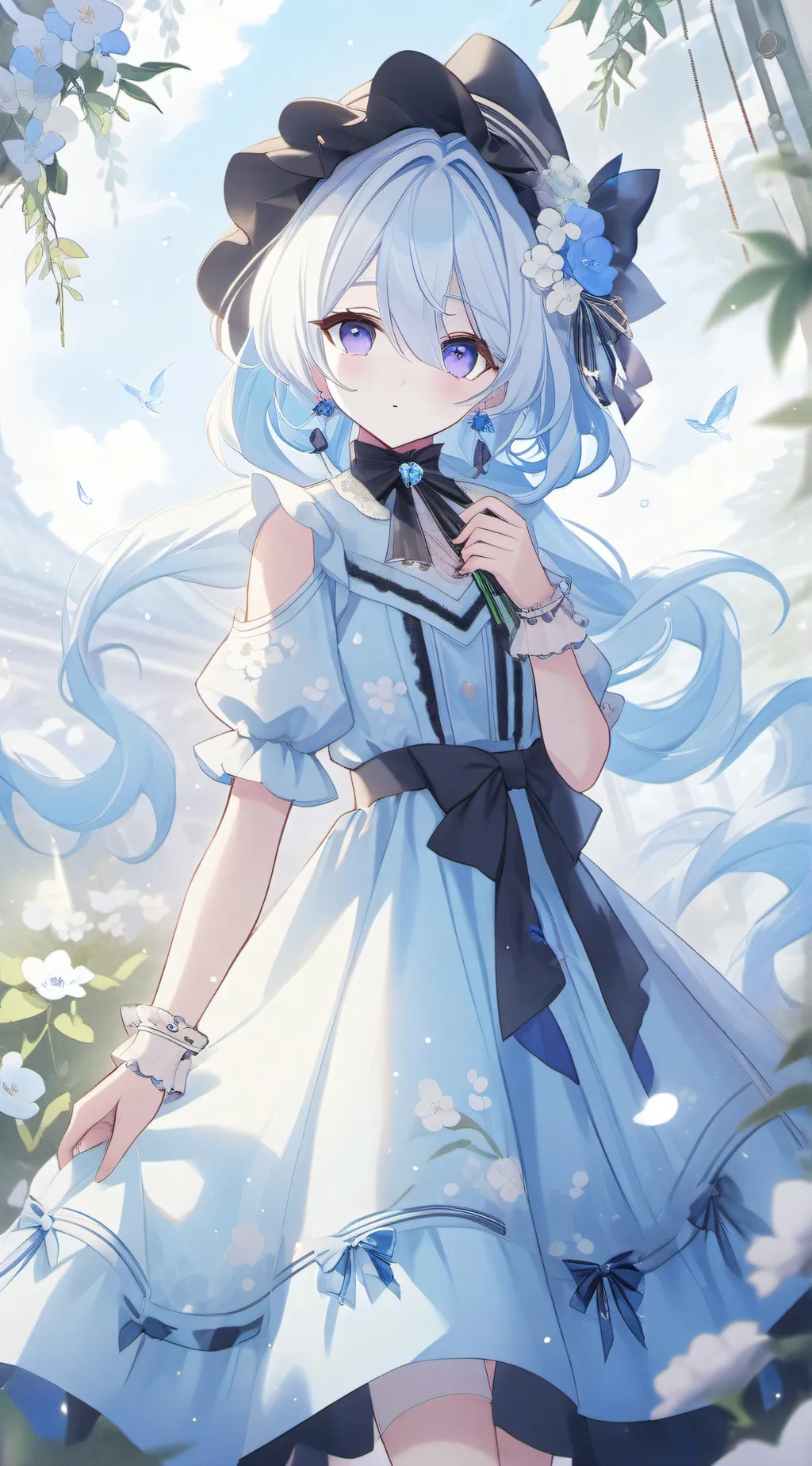 ai character: 芙寧娜 background