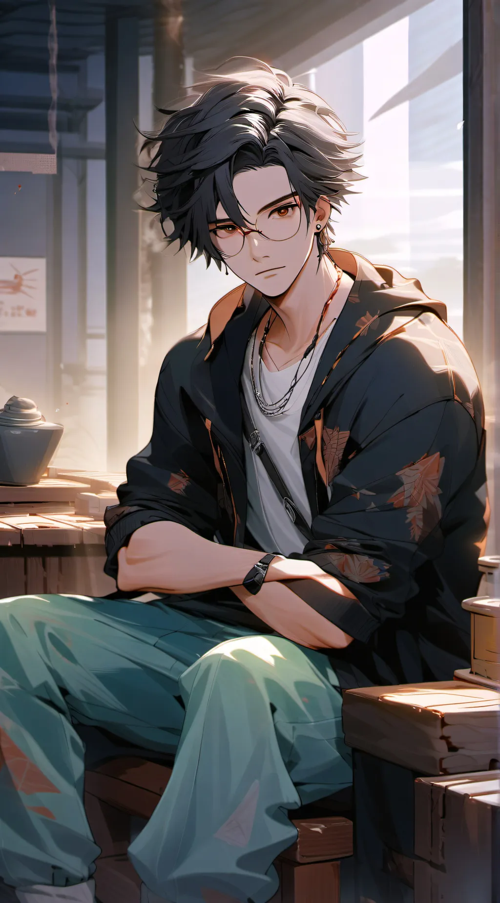 ai character: Felix background