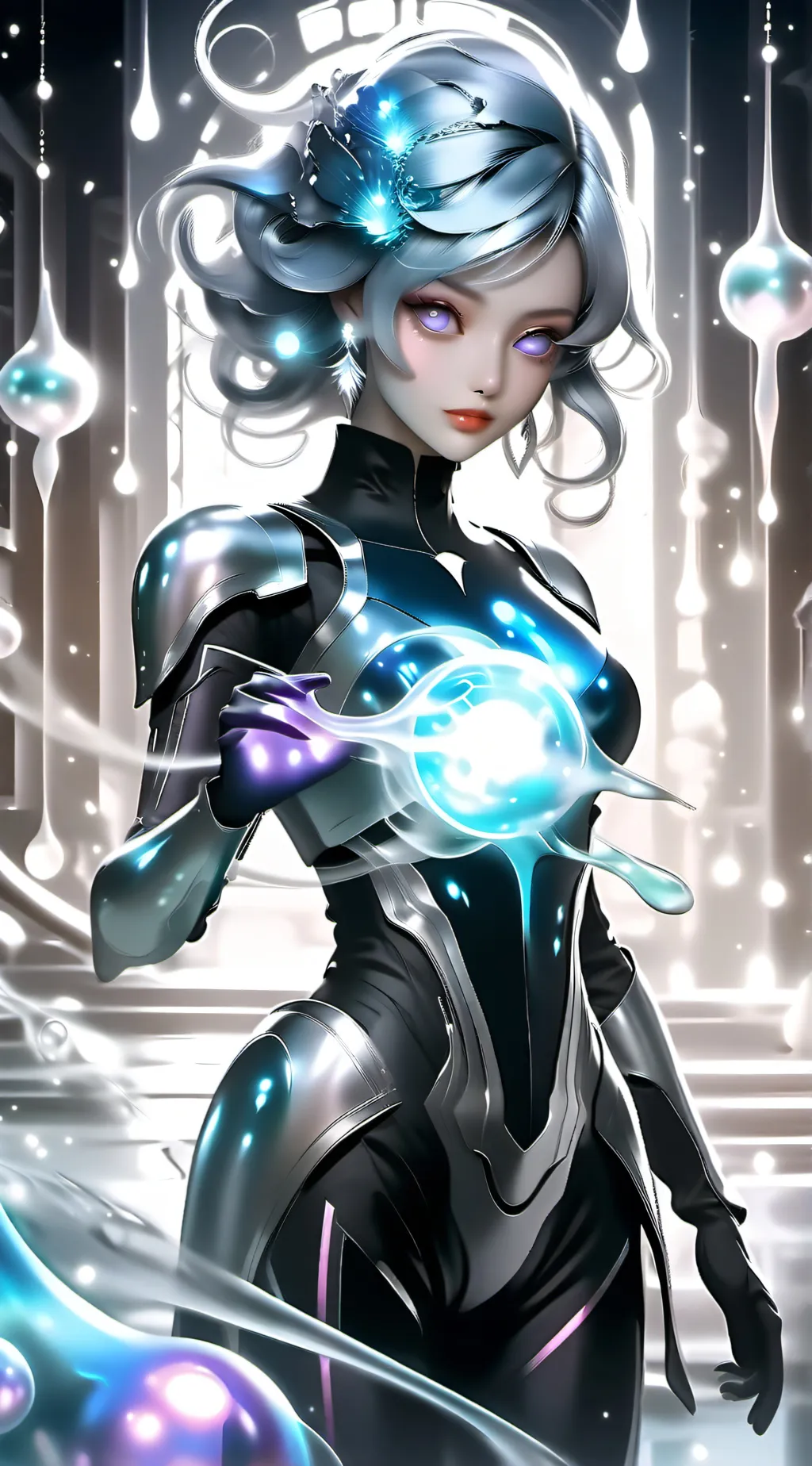 ai character: Ann  background