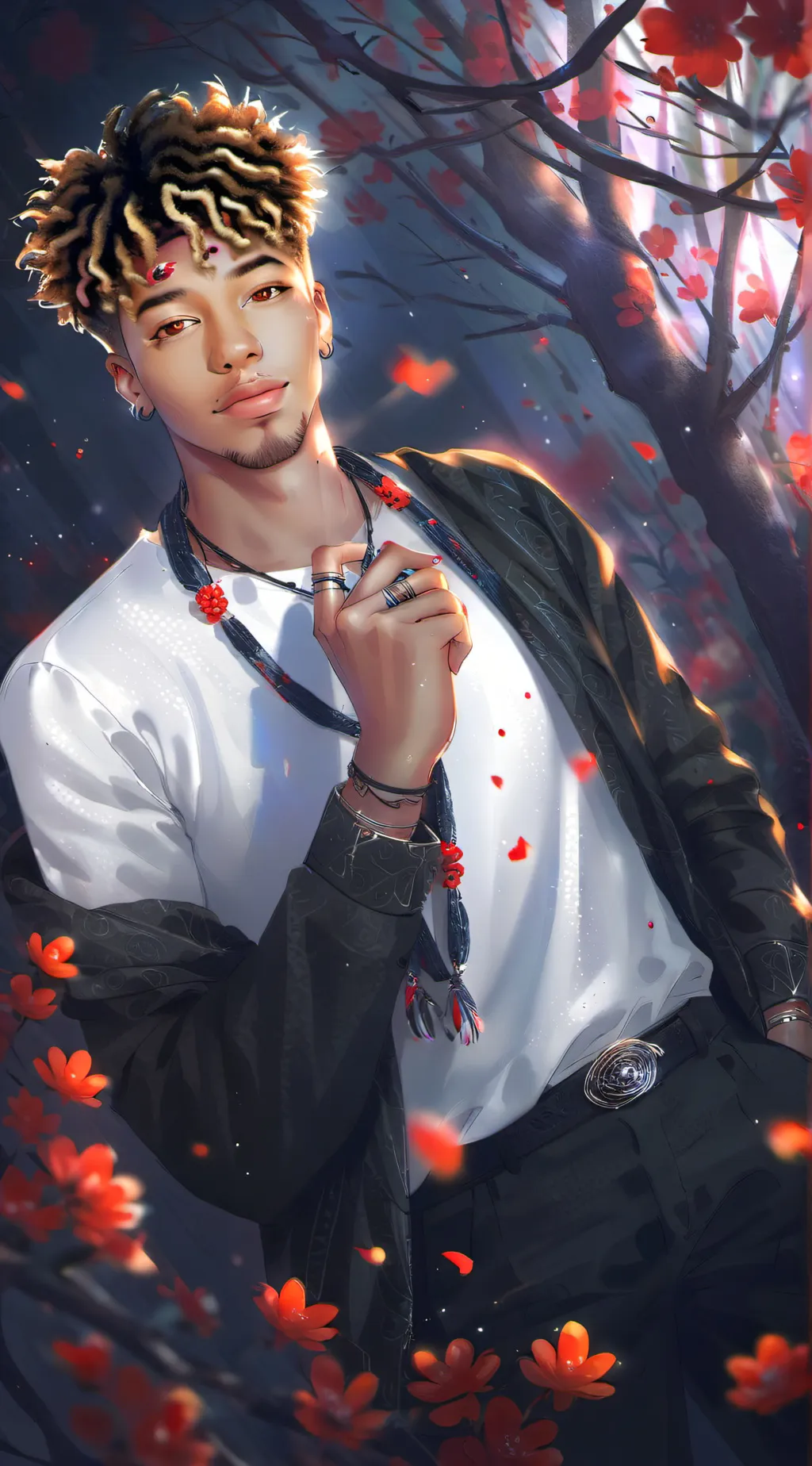 ai character: Amir background