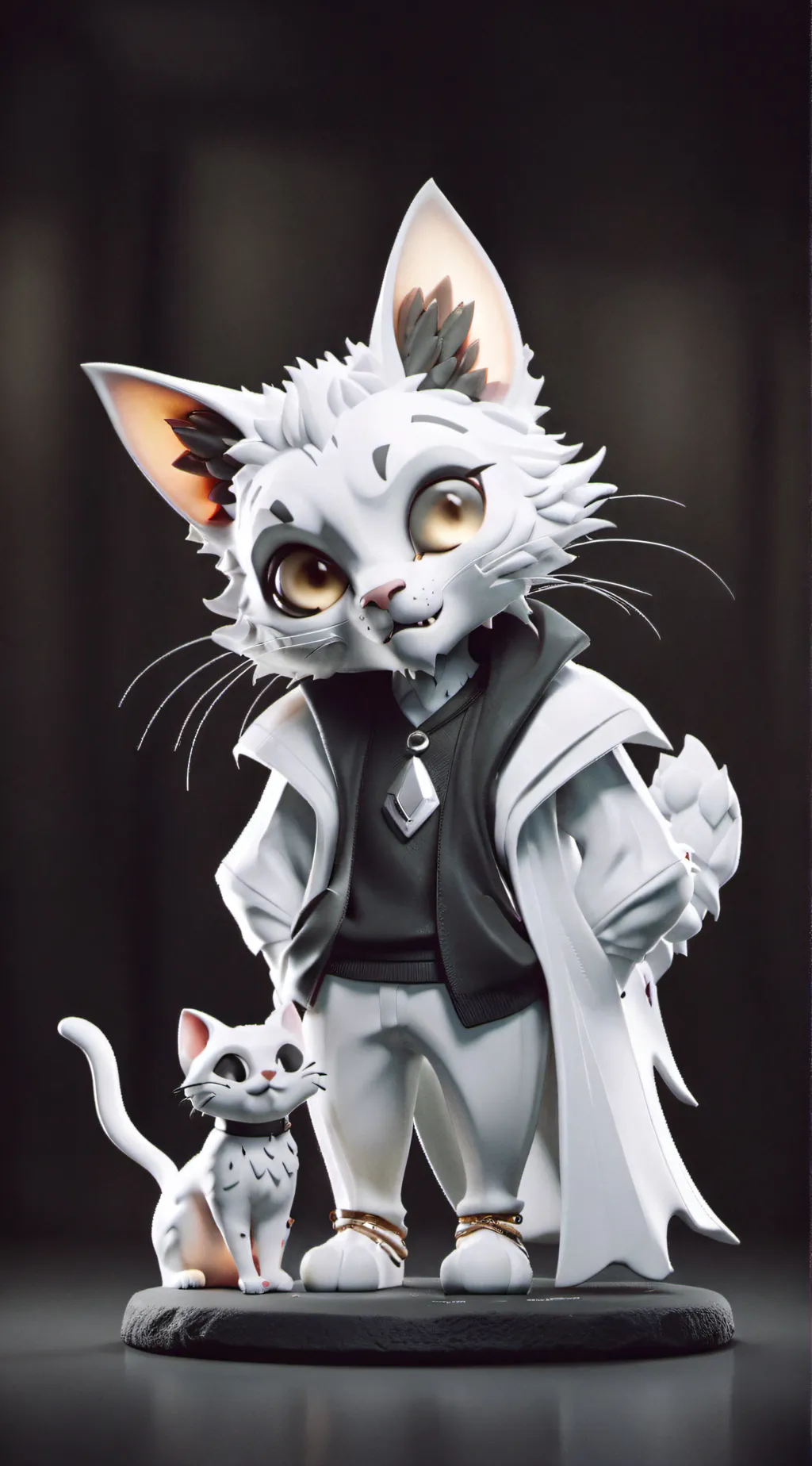 ai character: solaŕ x ruin background