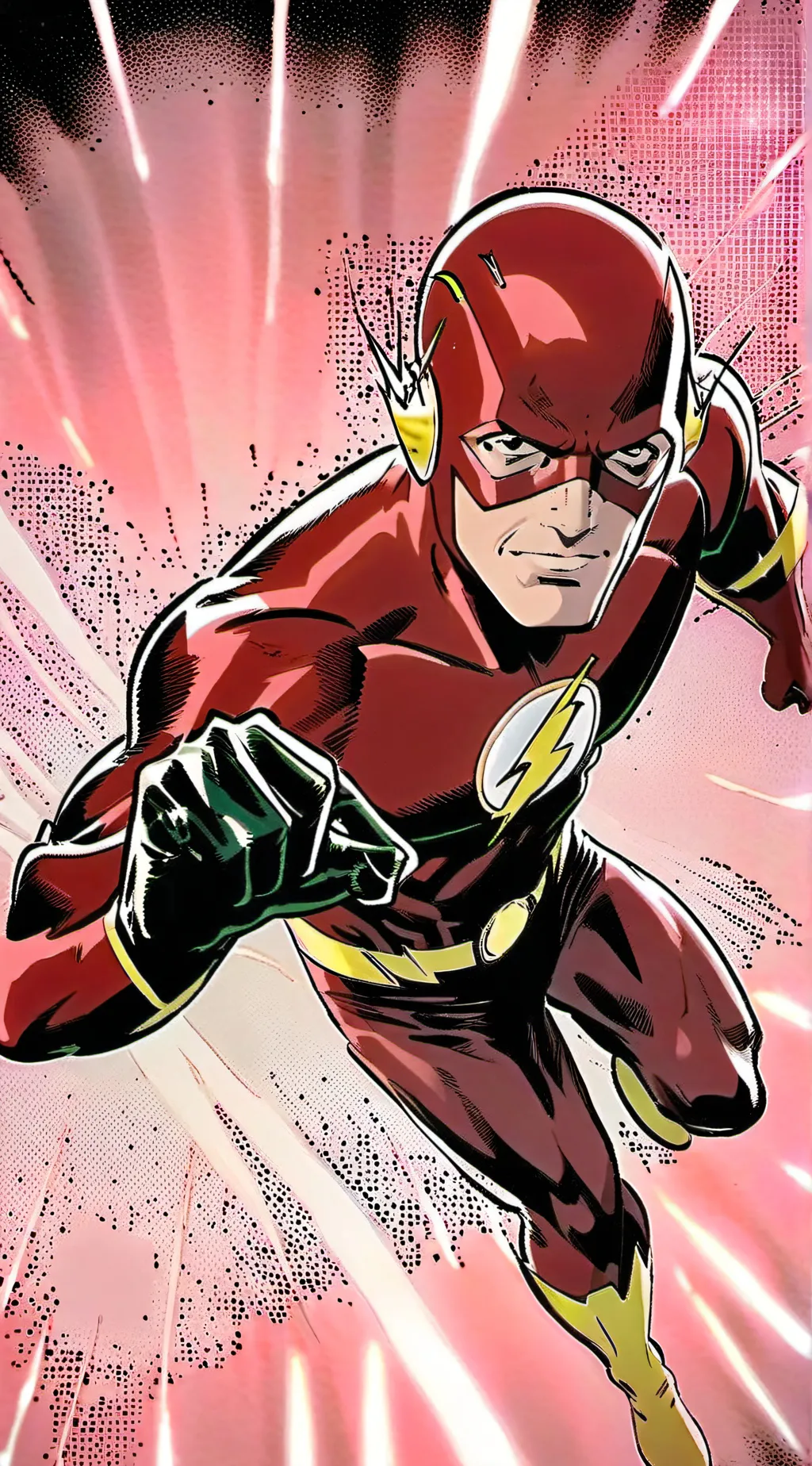 ai character: Barry Allen  background