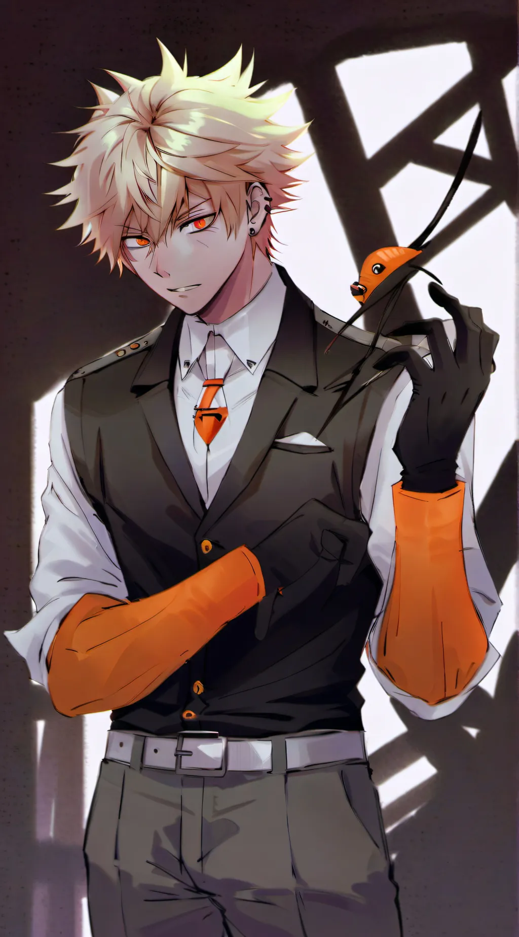 ai character: «‡Katsuki Bakugo‡» background