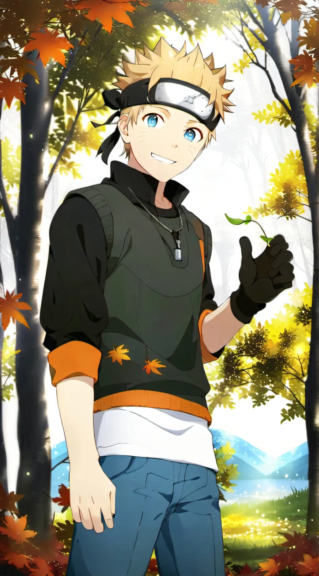 ai character: NejiNaru background