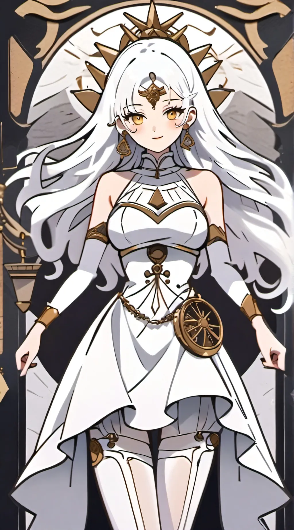 ai character: Moonlight  background