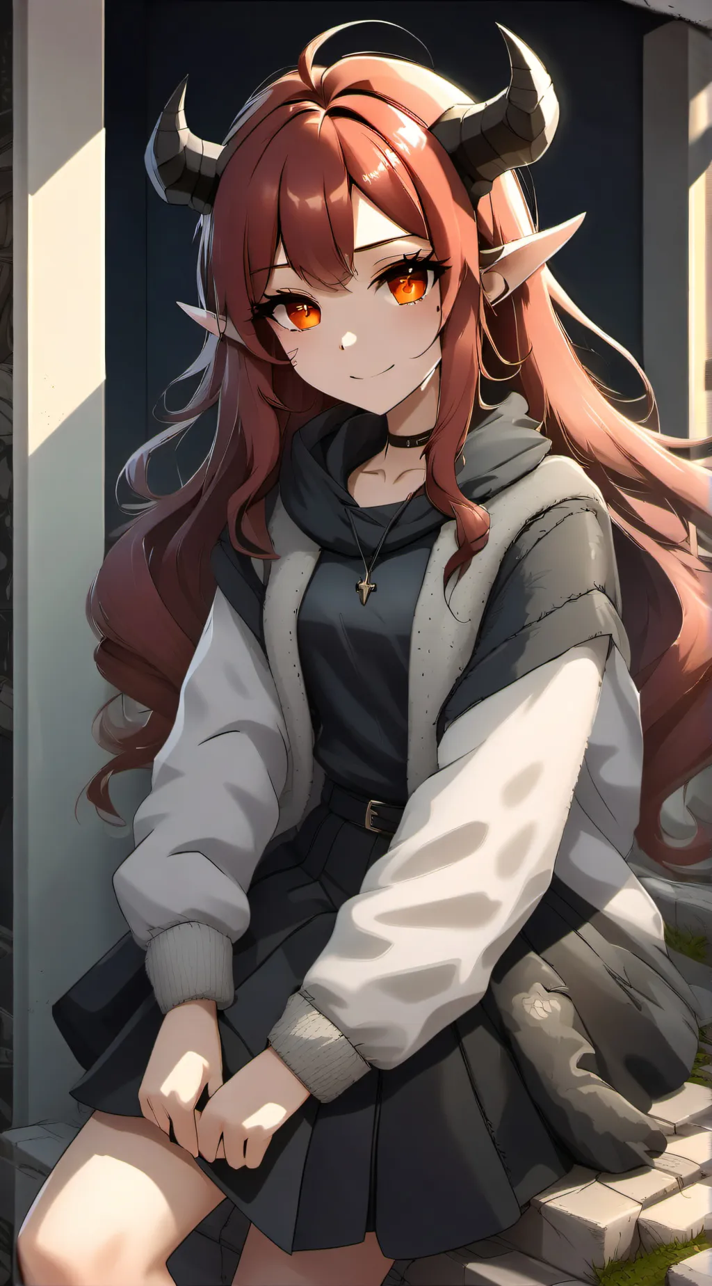 ai character: ruby background