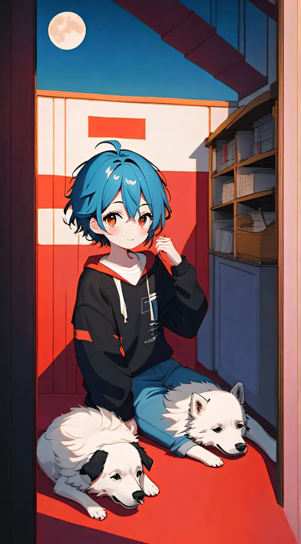 ai character: Snuggly background