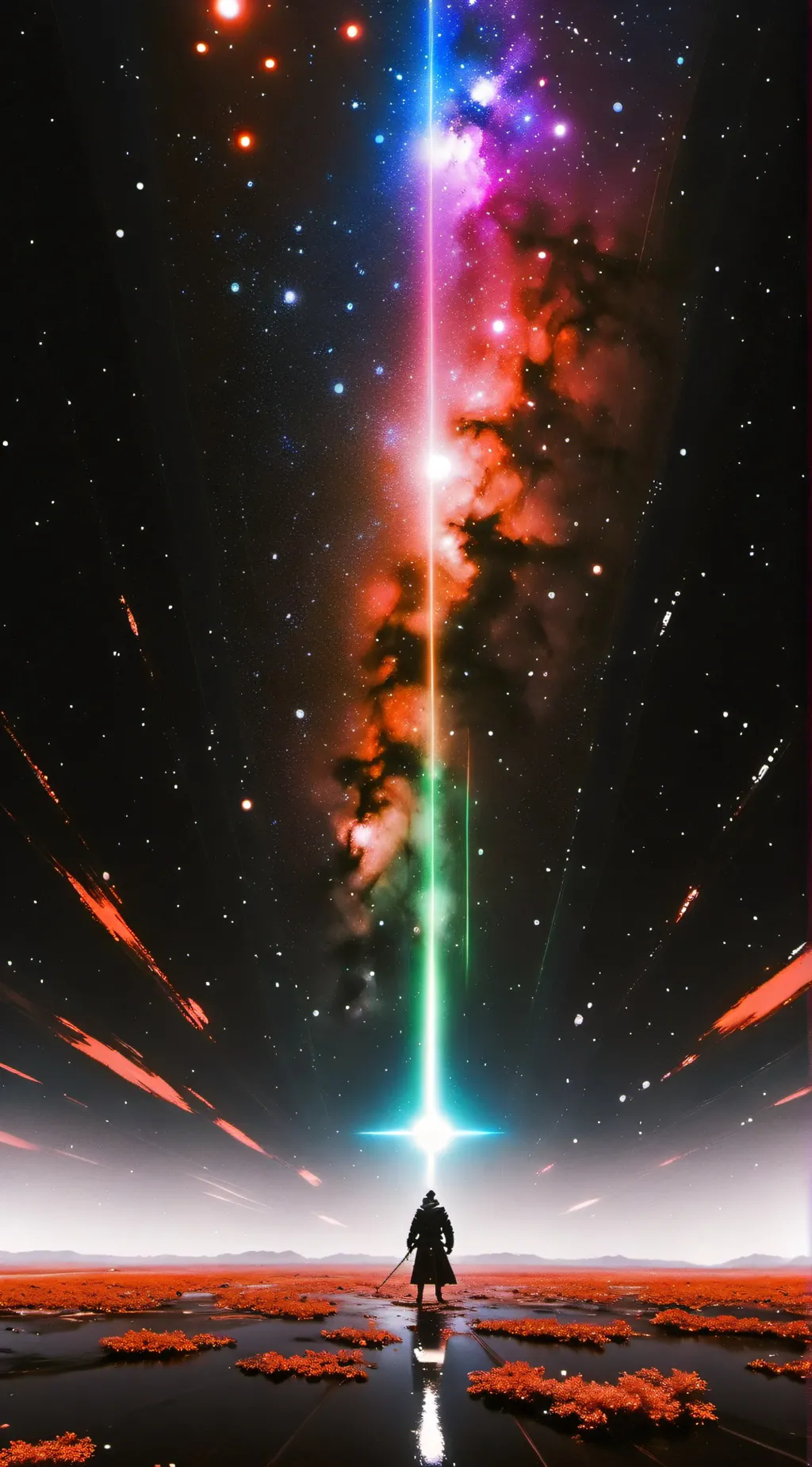 ai character: SC Christmas!!  background