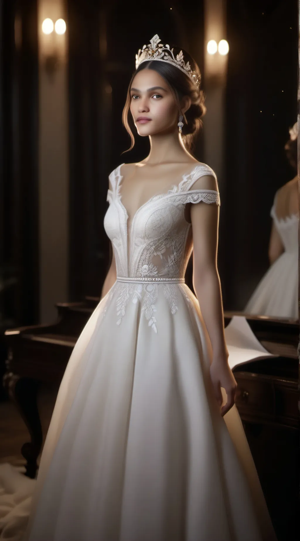 ai character: Leah boom background