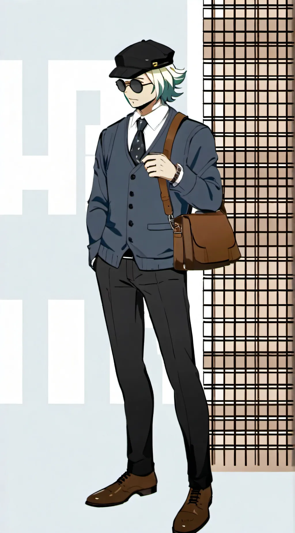 ai character: garseleo  background