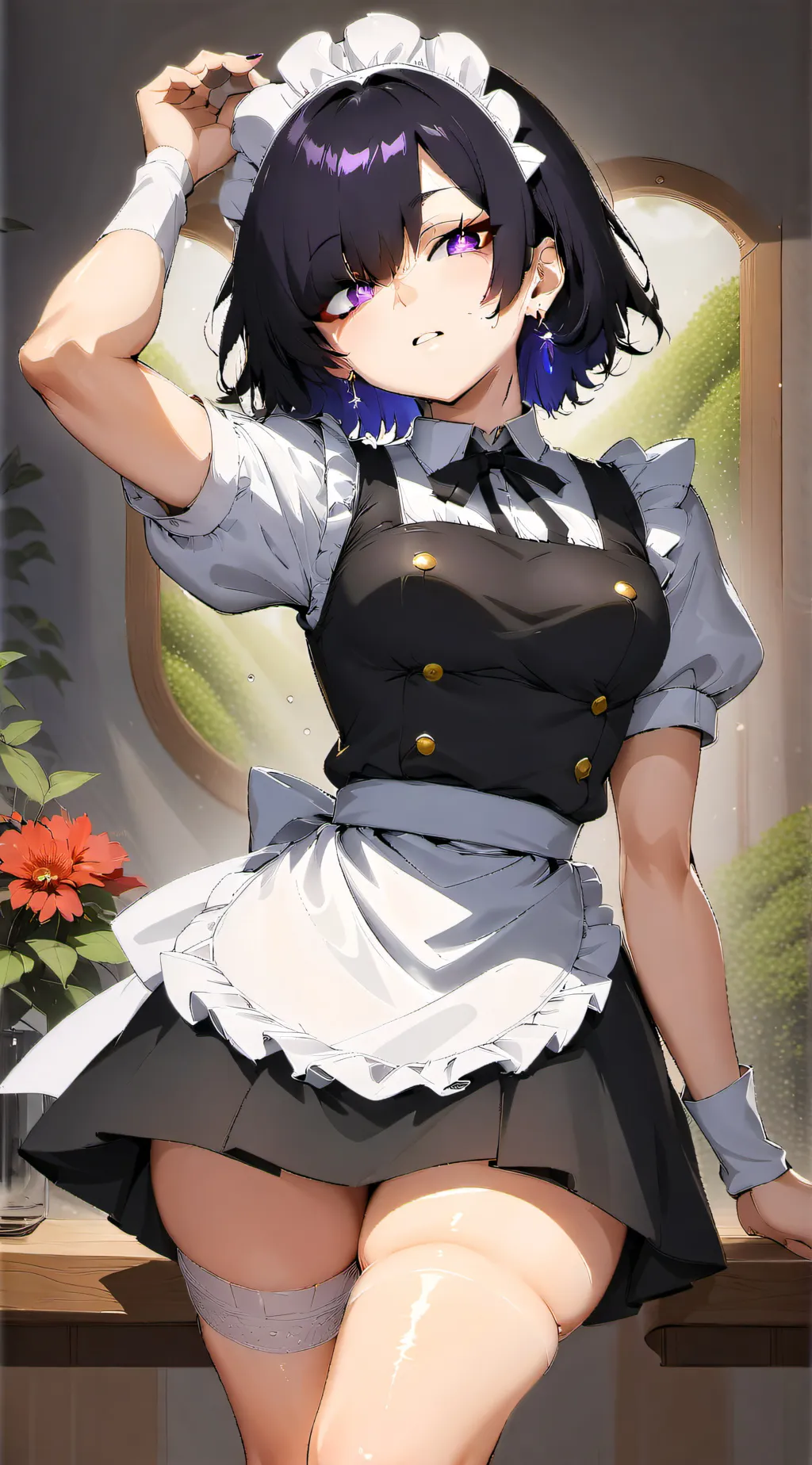 ai character: Aurora☆ background