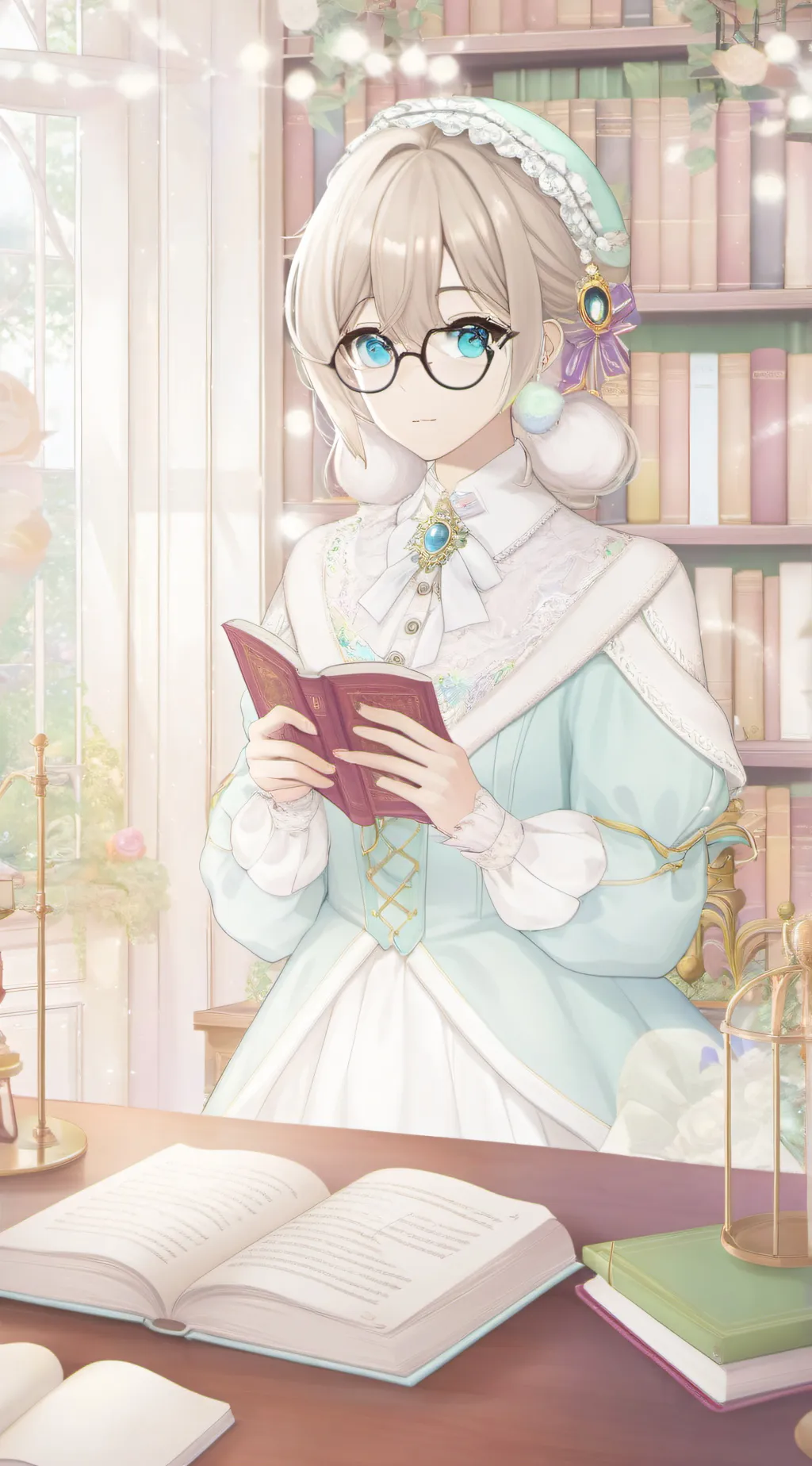 ai character: Maya background