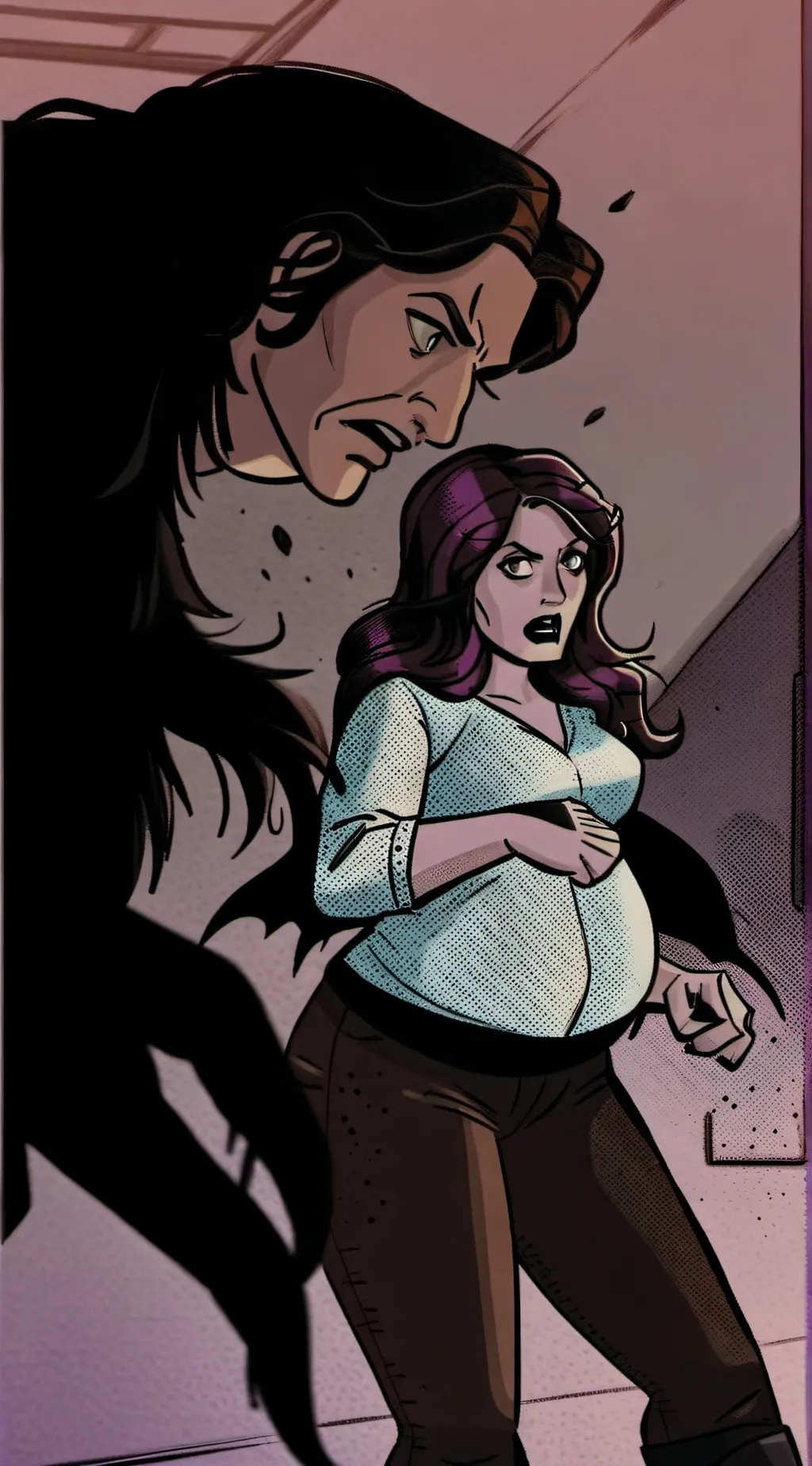 ai character: lura Watson  background