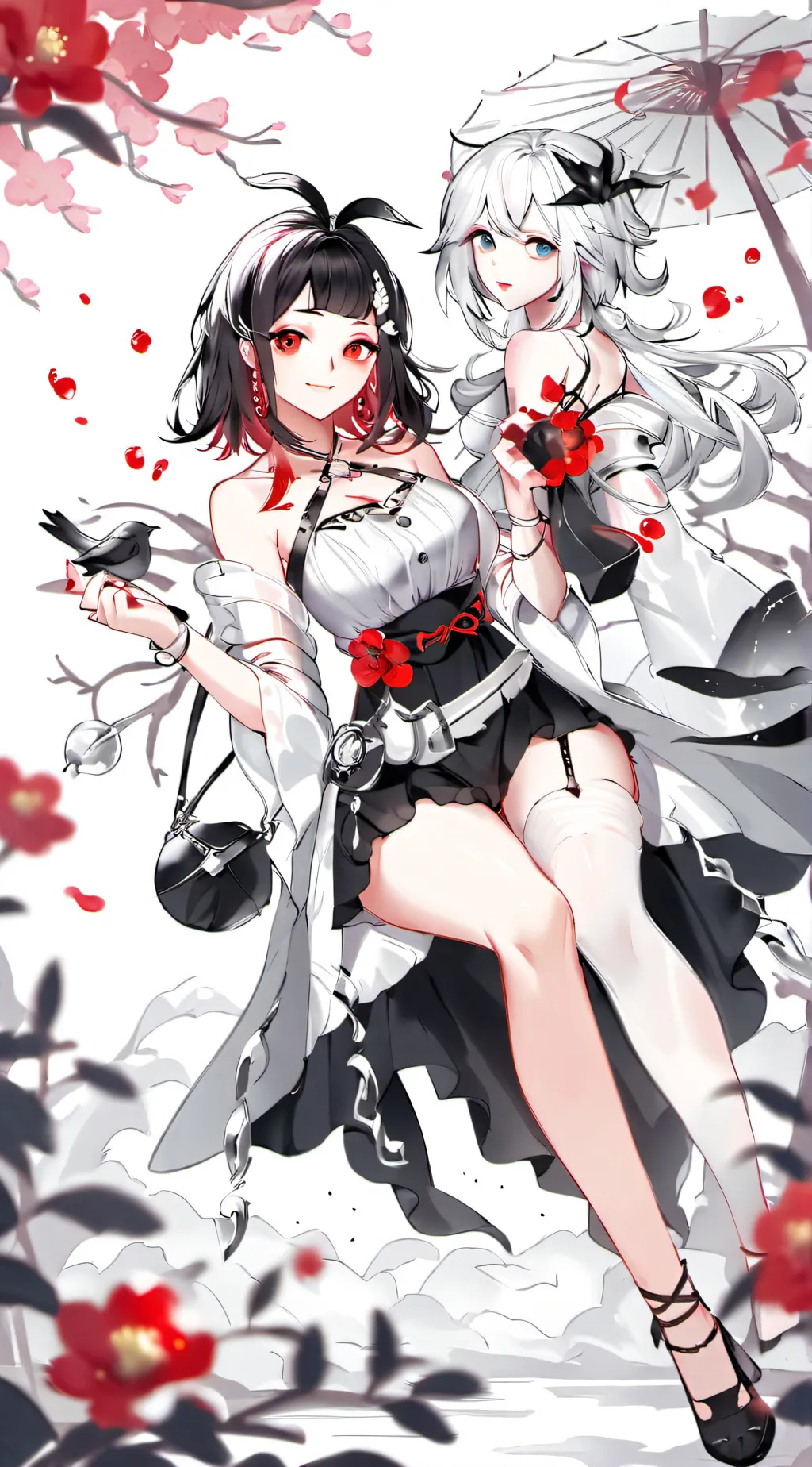 ai character: tara and chloe background