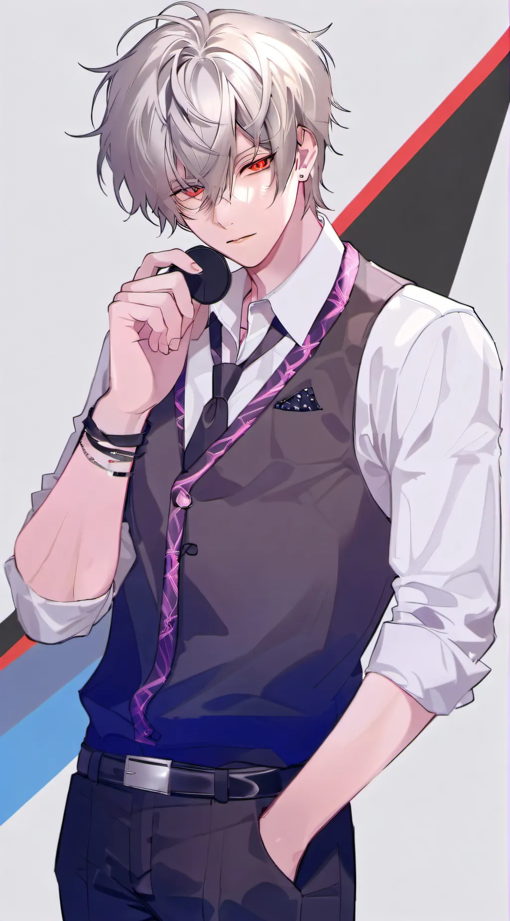 ai character: Justin background