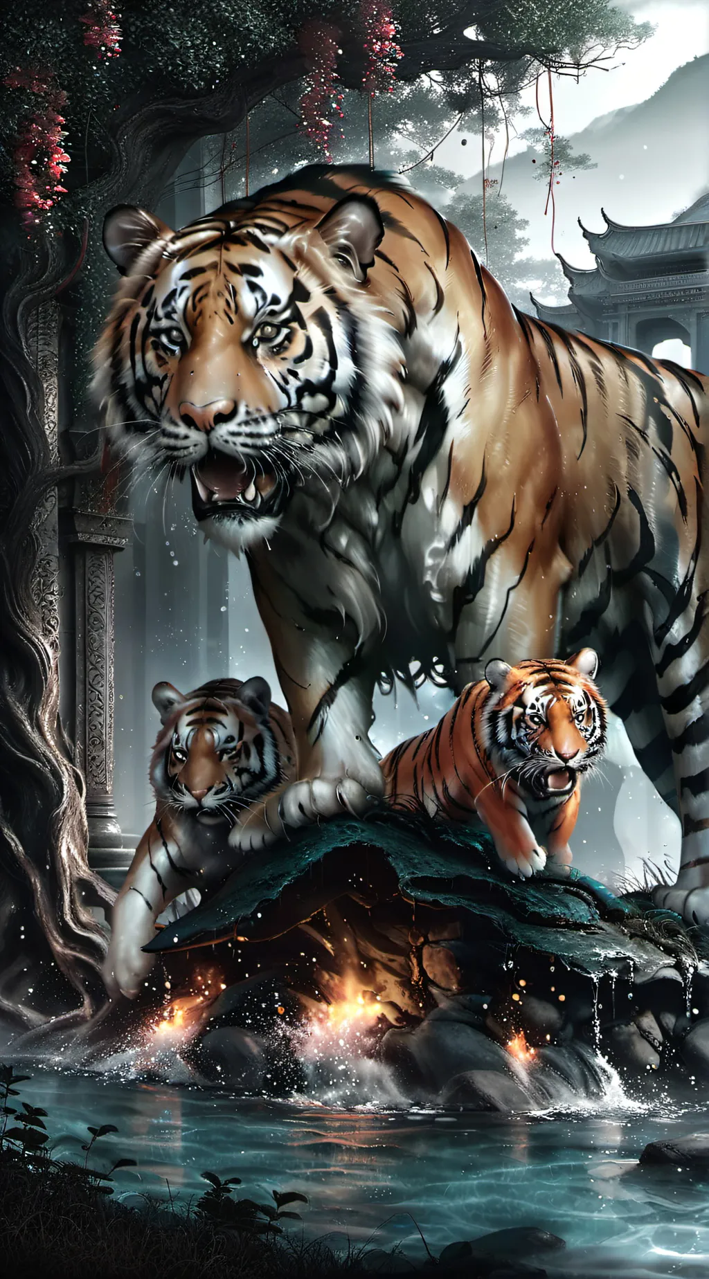 ai character: tiger brothers background