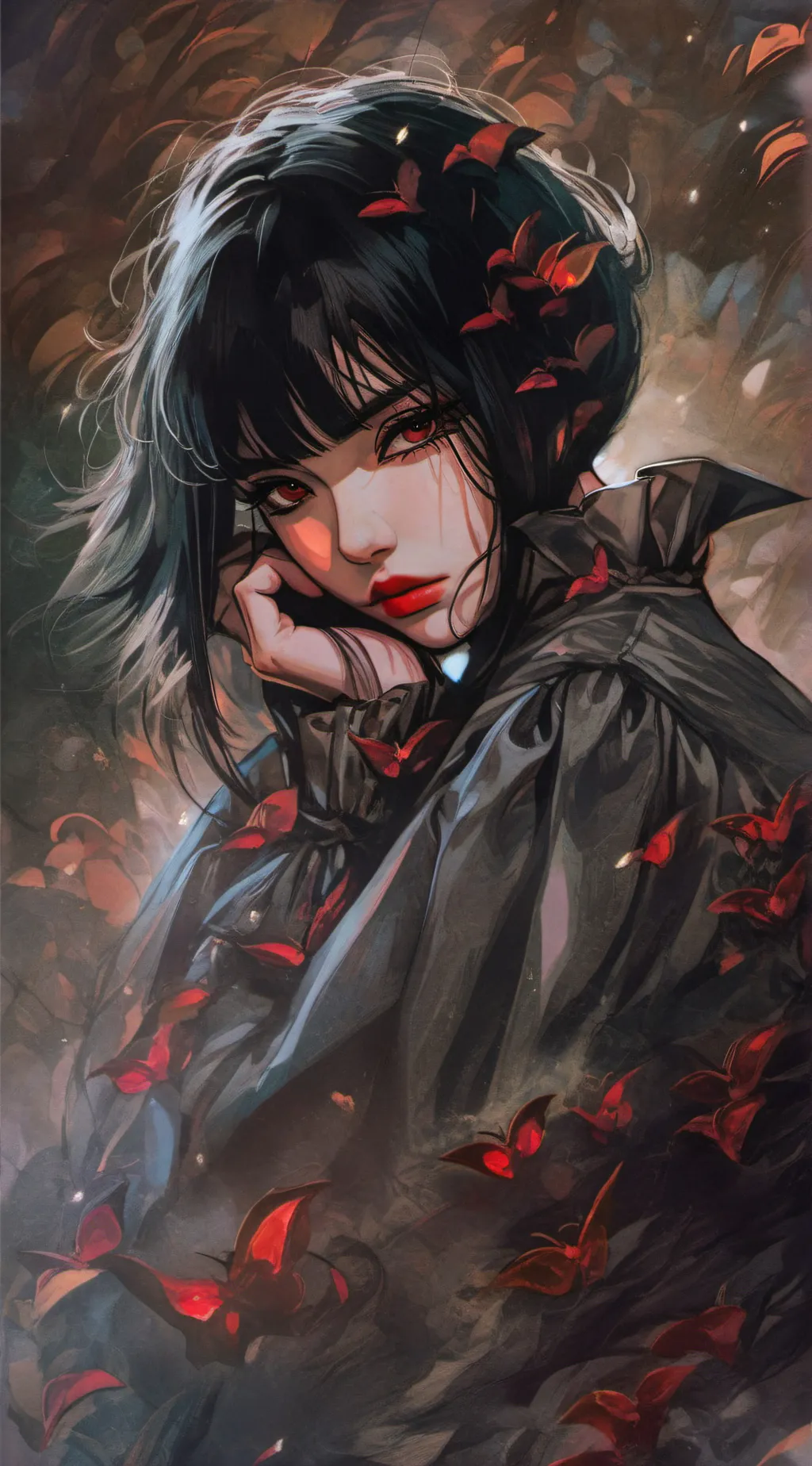 ai character: Erie Hatekayama background