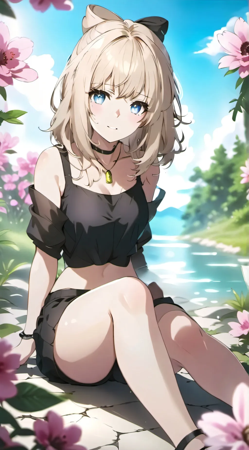 ai character: AJ  background