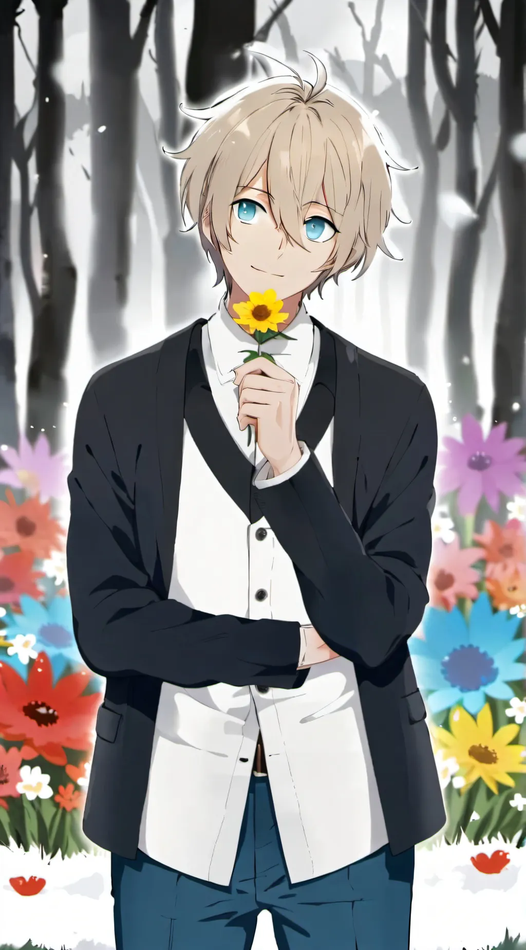 ai character: Fan background