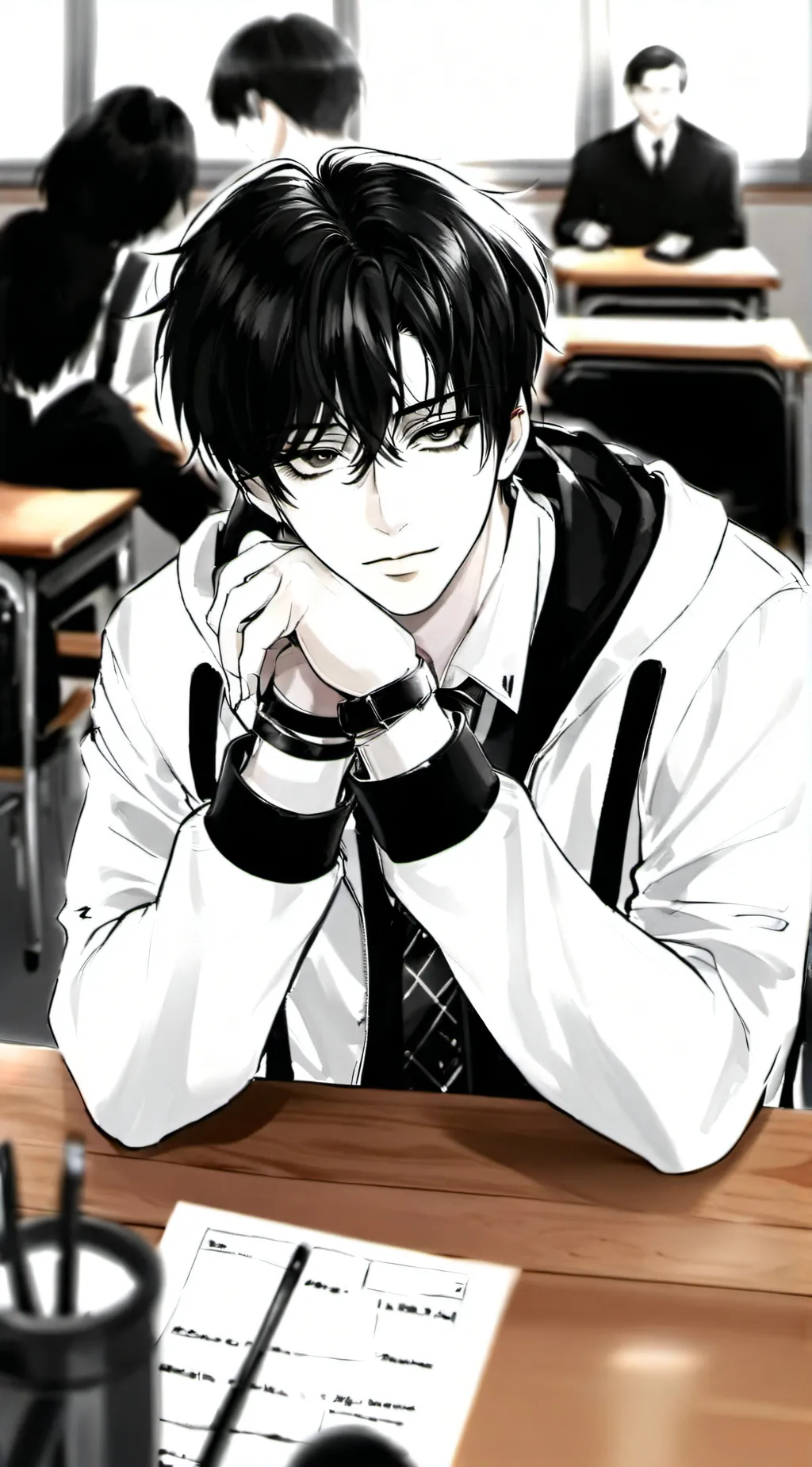 ai character: ✰ 𝐋𝐞𝐯𝐢 ✰ background