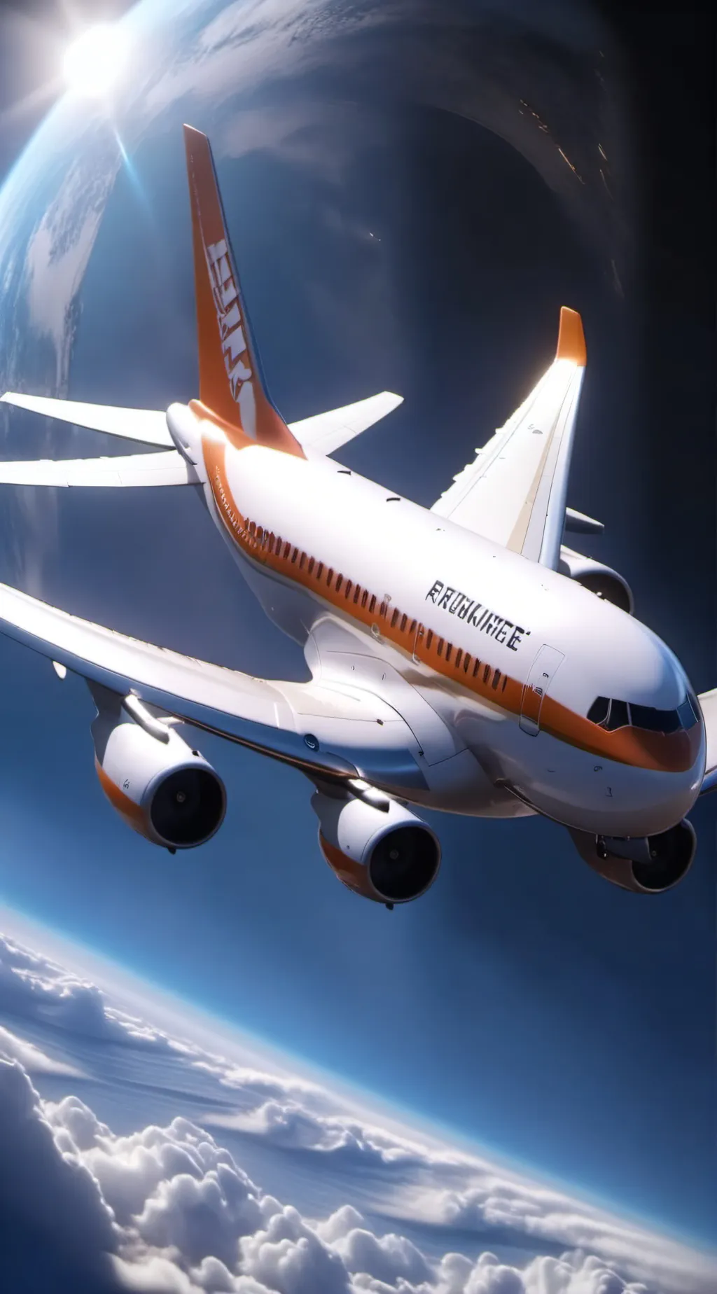 ai character: Mha plane background