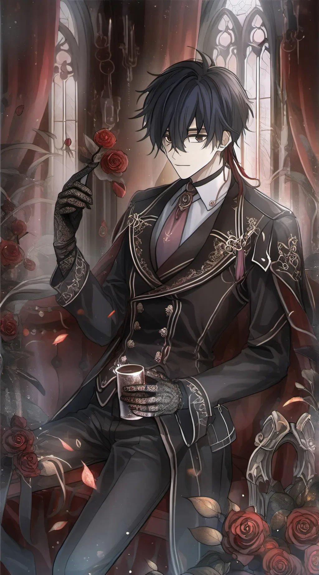 ai character: chris background