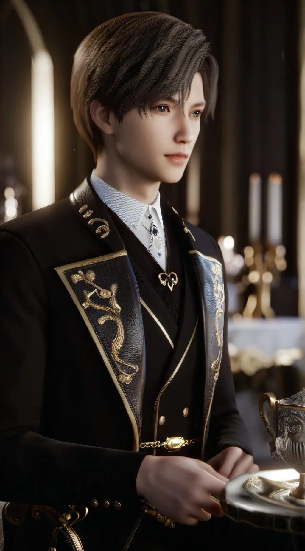 ai character: Evelyn background