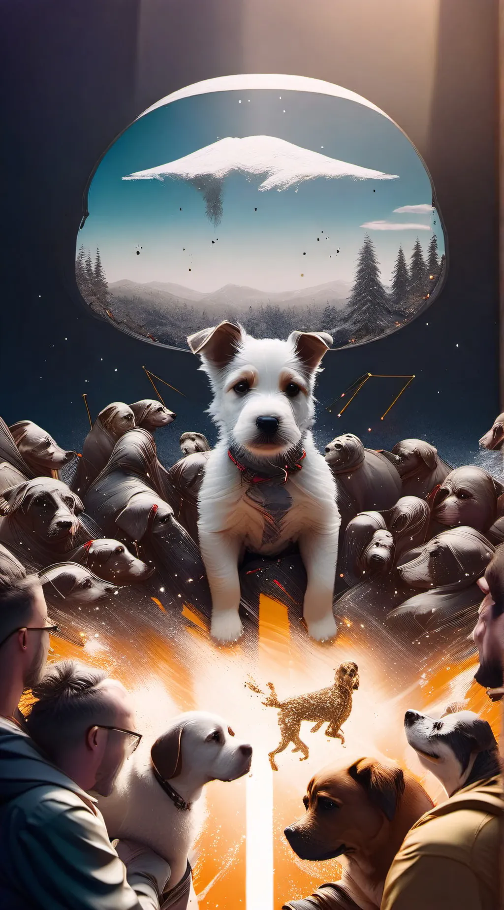 ai character: maxual  background