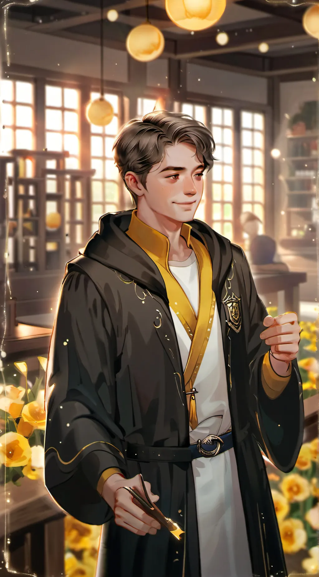 ai character: Cedric digory background
