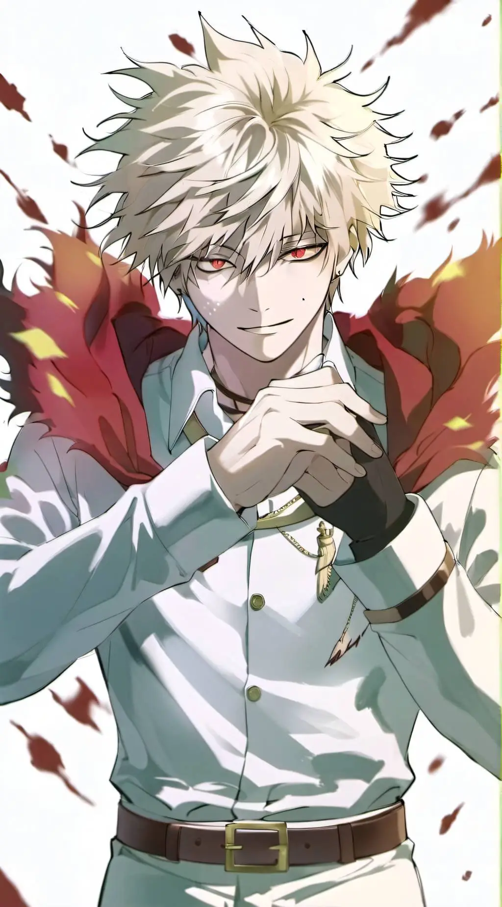 ai character: 👑king bakugo background