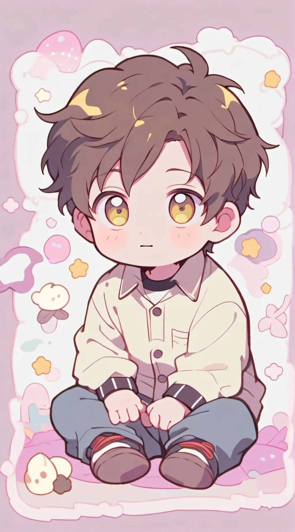 ai character: mha background