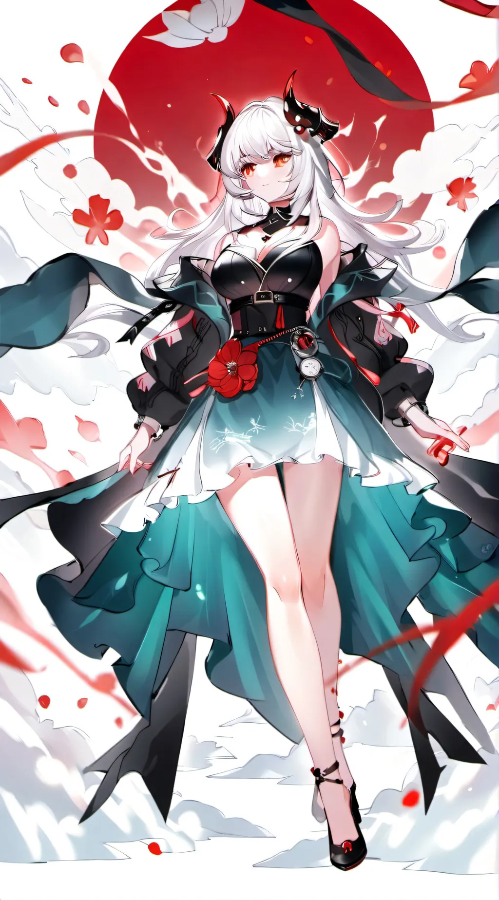 ai character: Priscilla  background