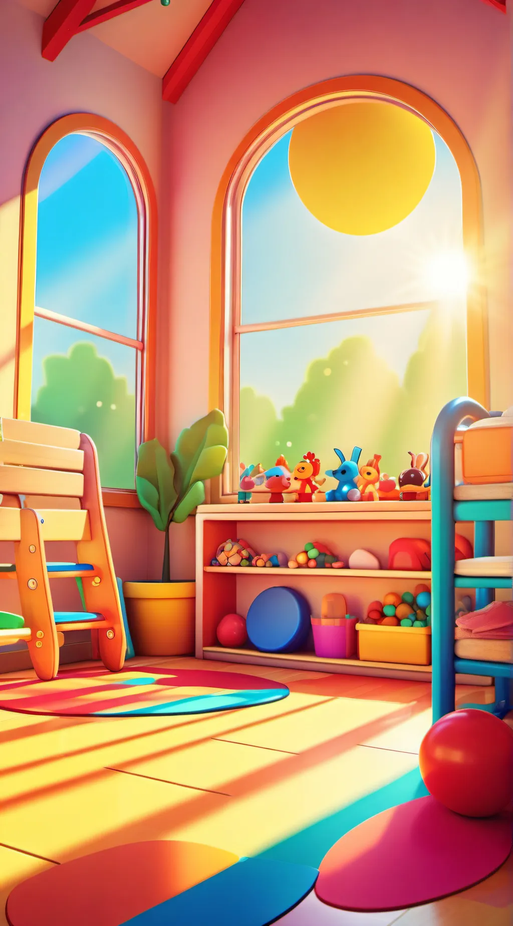 ai character: SunDrop ×MoonDrop background