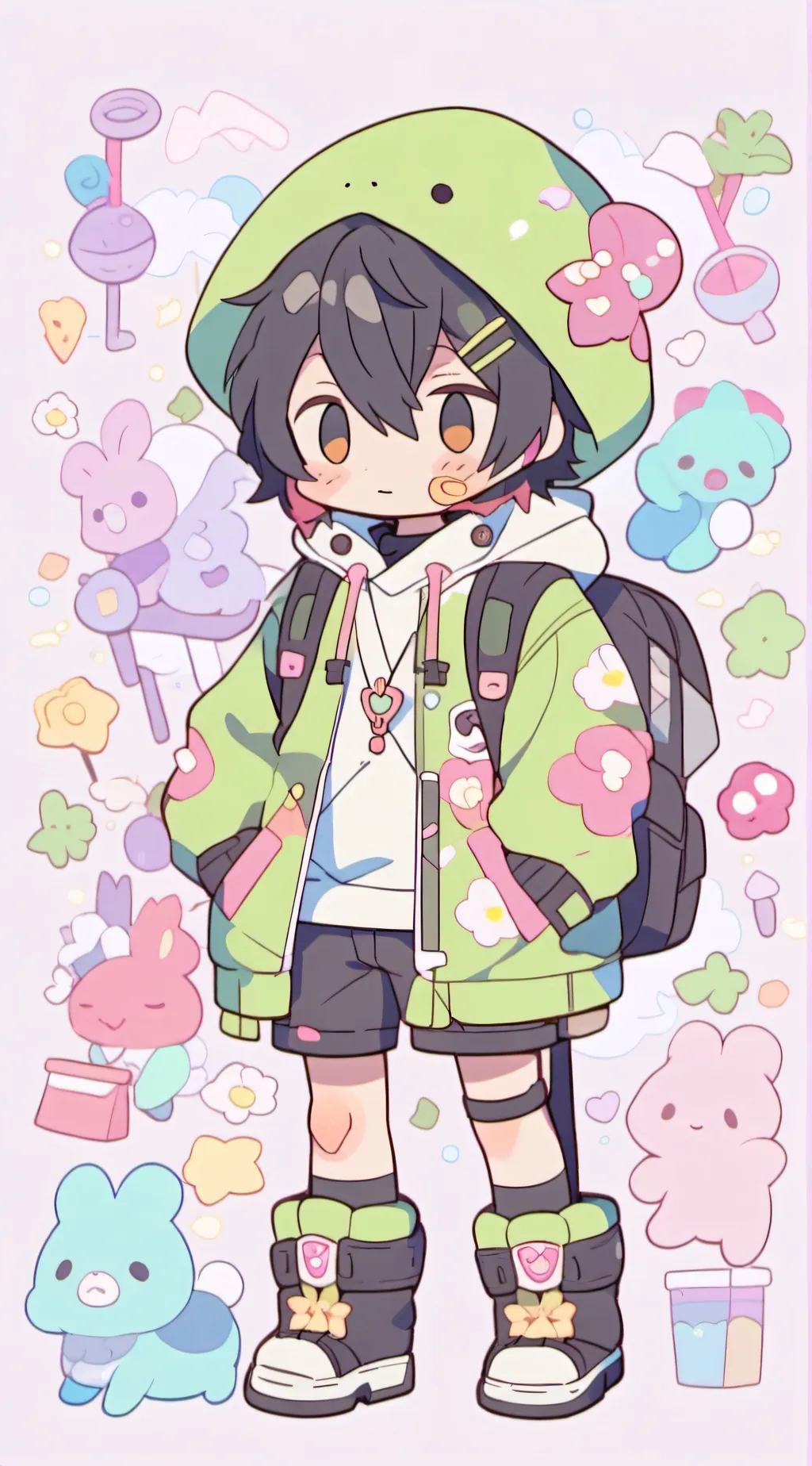 ai character: MHA+Jᴜʀᴀssɪᴄ Pᴀʀᴋ background