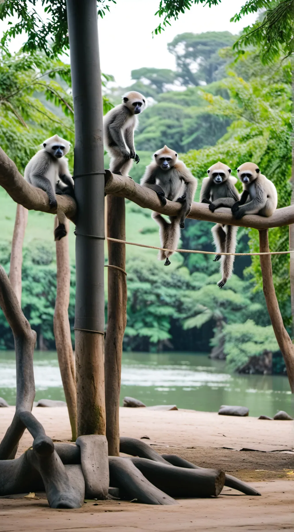 ai character: Lar Gibbons  background