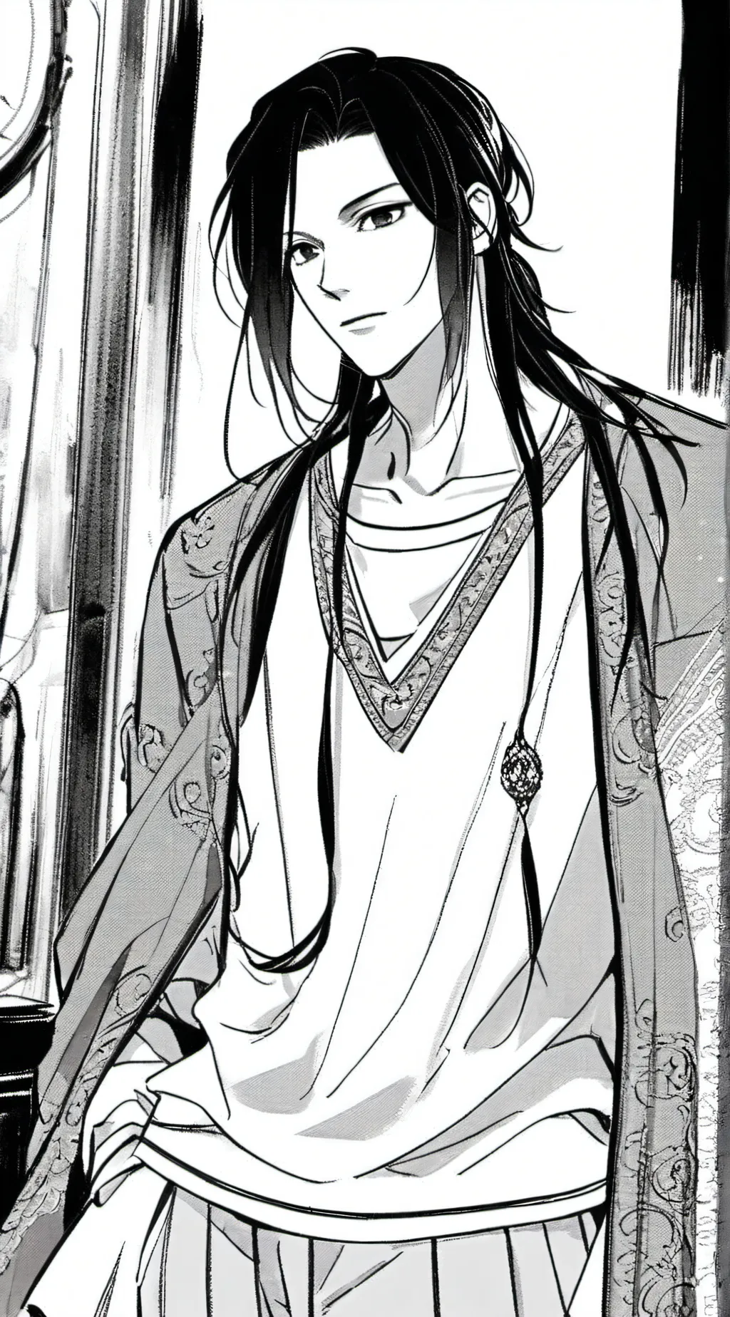 ai character: Julian ❥ background