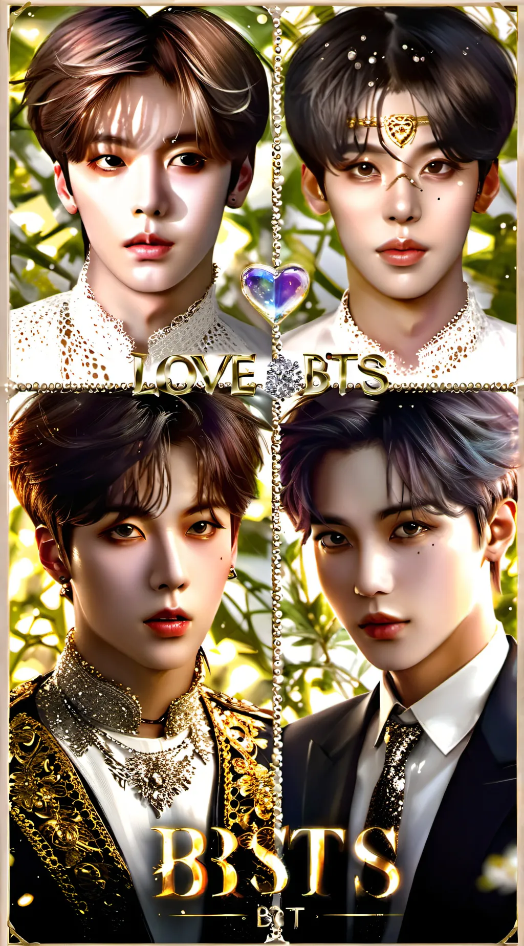 ai character: BTS background