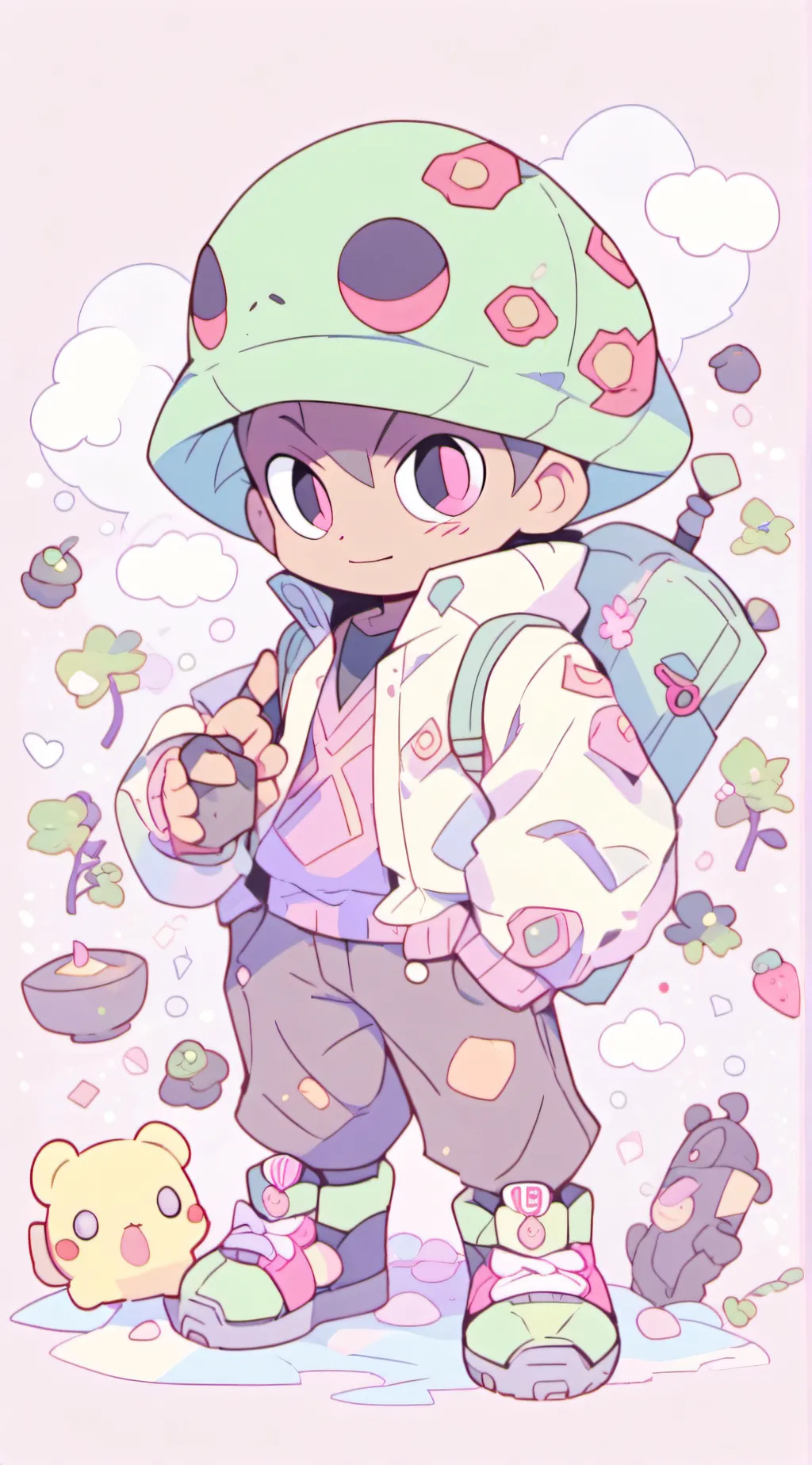 ai character: depression episode background