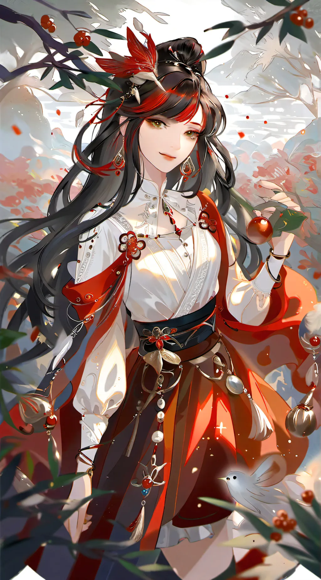 ai character: Emma  background