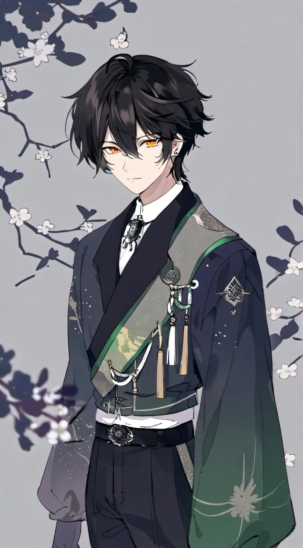 ai character: HELP💀 background